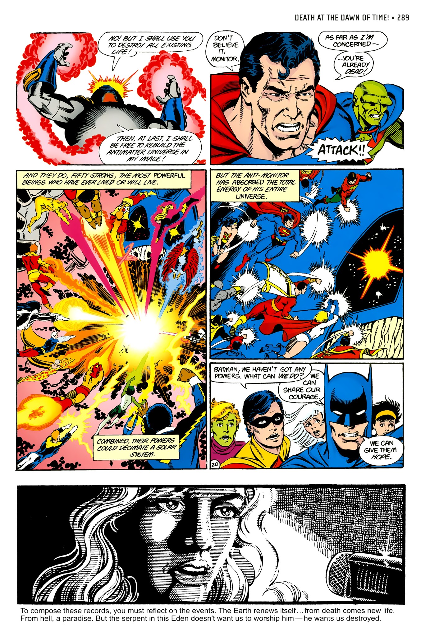 Read online Crisis on Infinite Earths (1985) comic -  Issue # _Absolute Edition 2 - 90