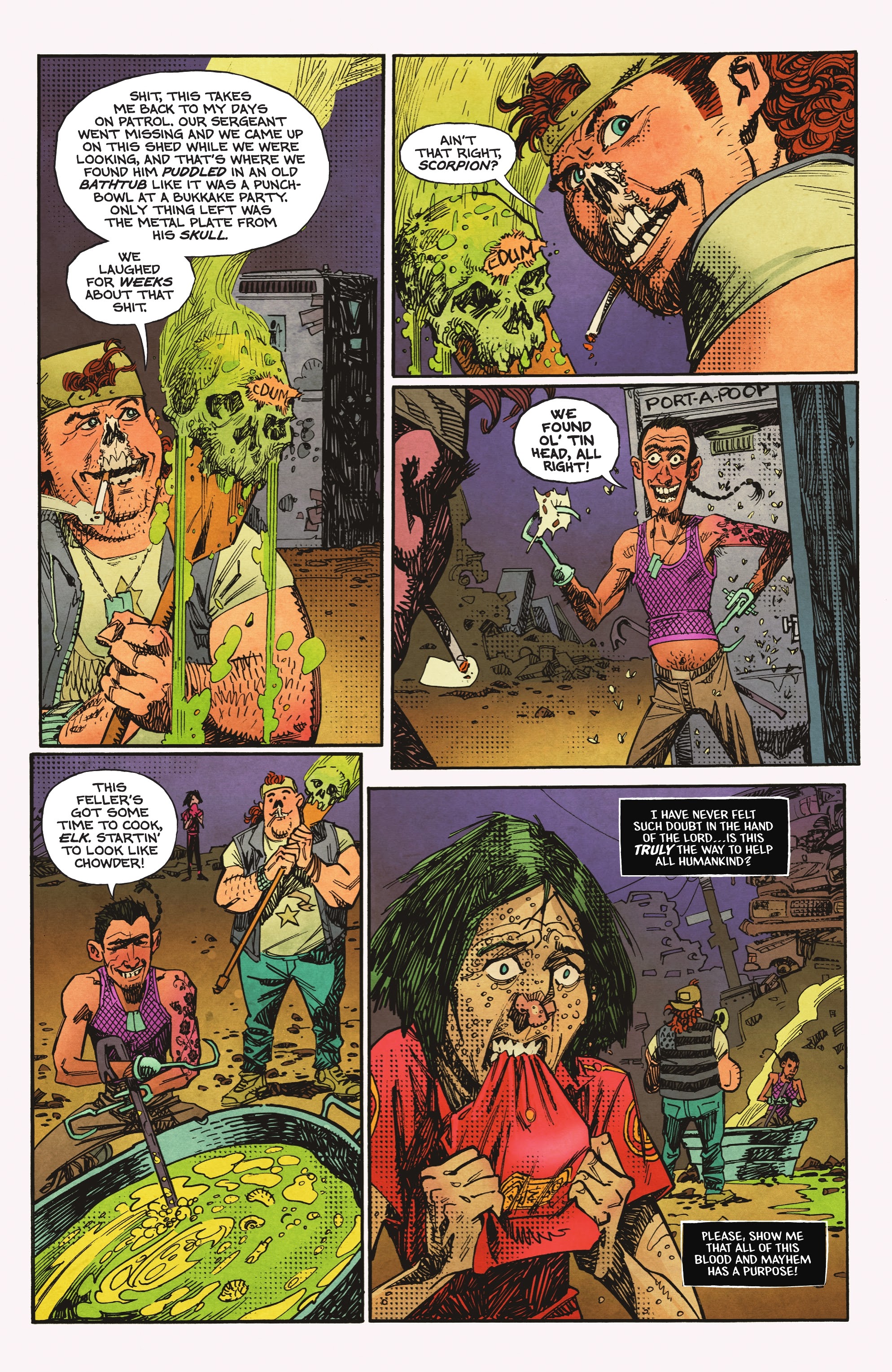 Read online DC Horror Presents: Soul Plumber comic -  Issue #3 - 4