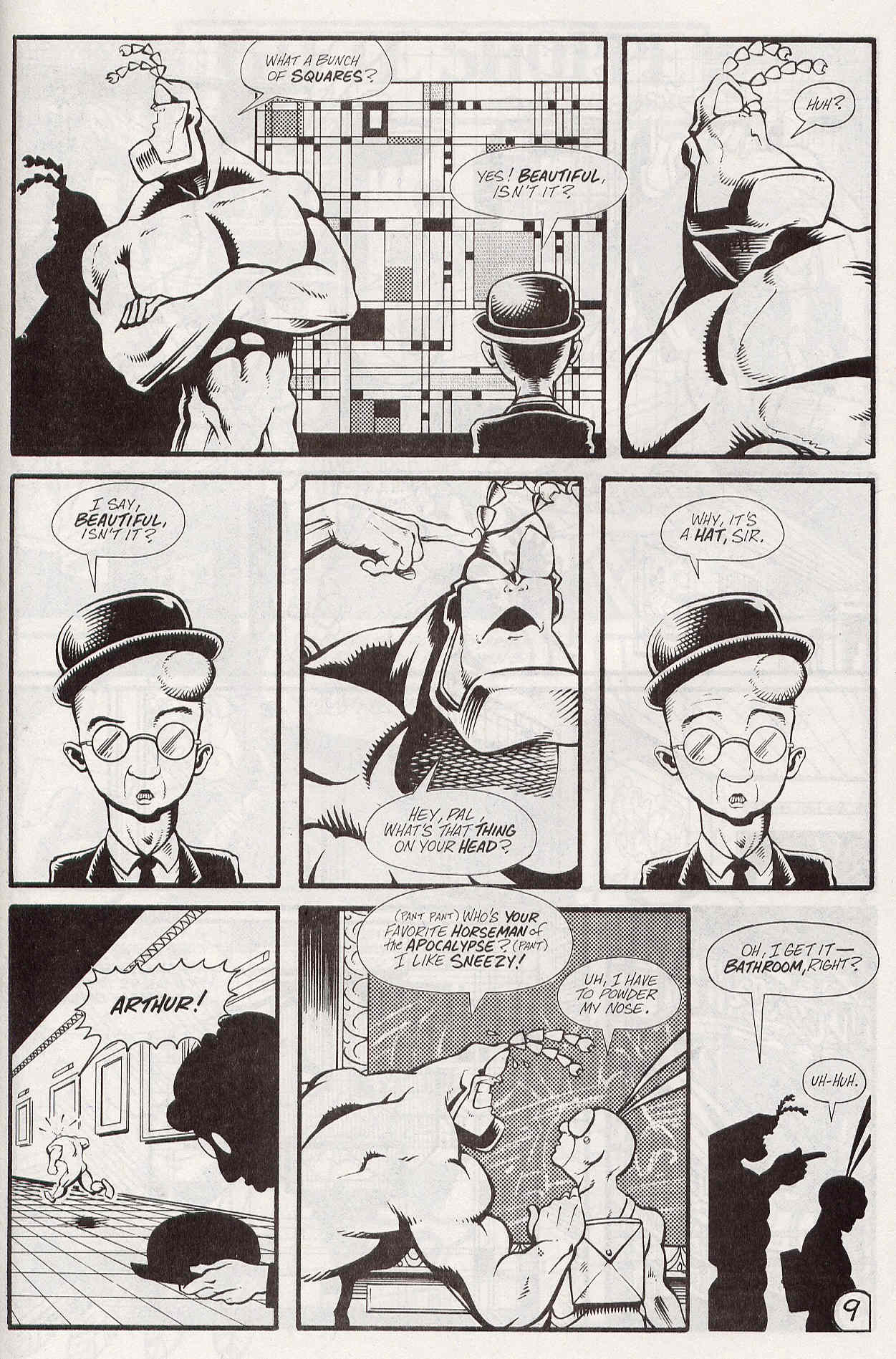 Read online The Tick: Big Blue Destiny comic -  Issue #1 - 10