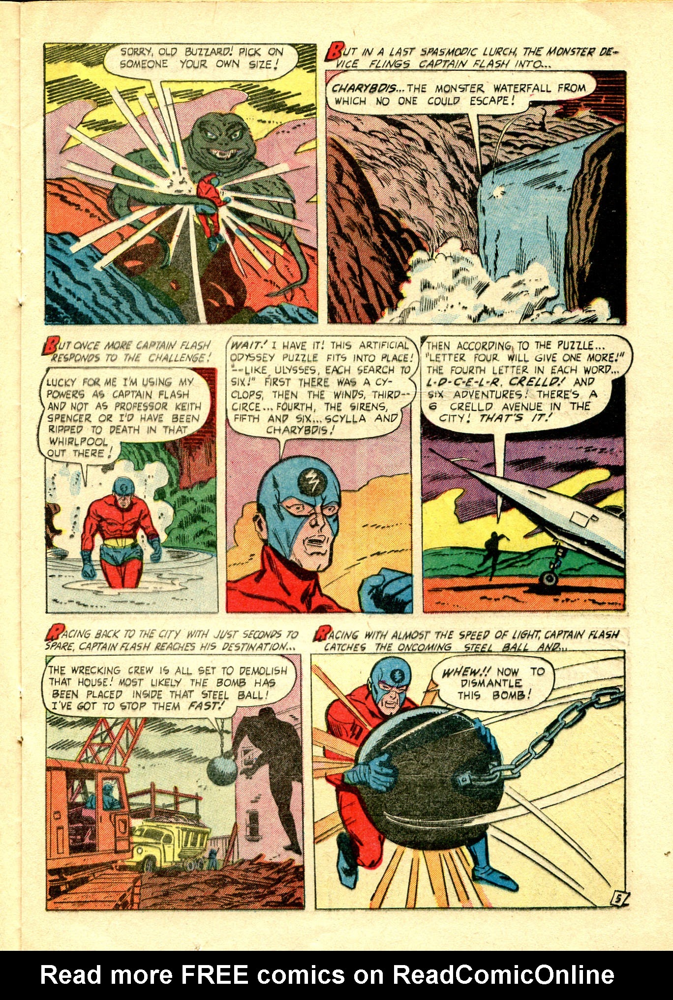 Read online Captain Flash comic -  Issue #1 - 14