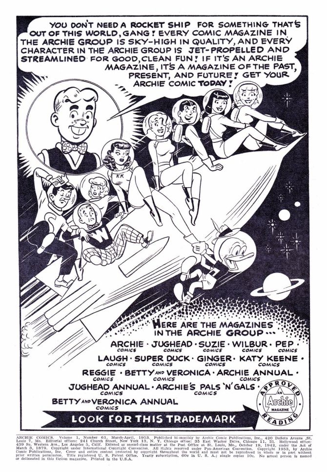 Read online Archie Comics comic -  Issue #061 - 50