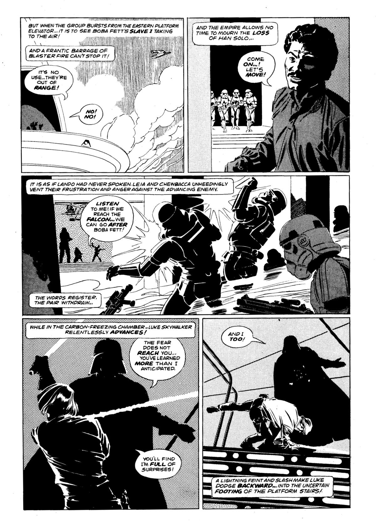 Read online Star Wars Weekly: The Empire Strikes Back comic -  Issue #134 - 4