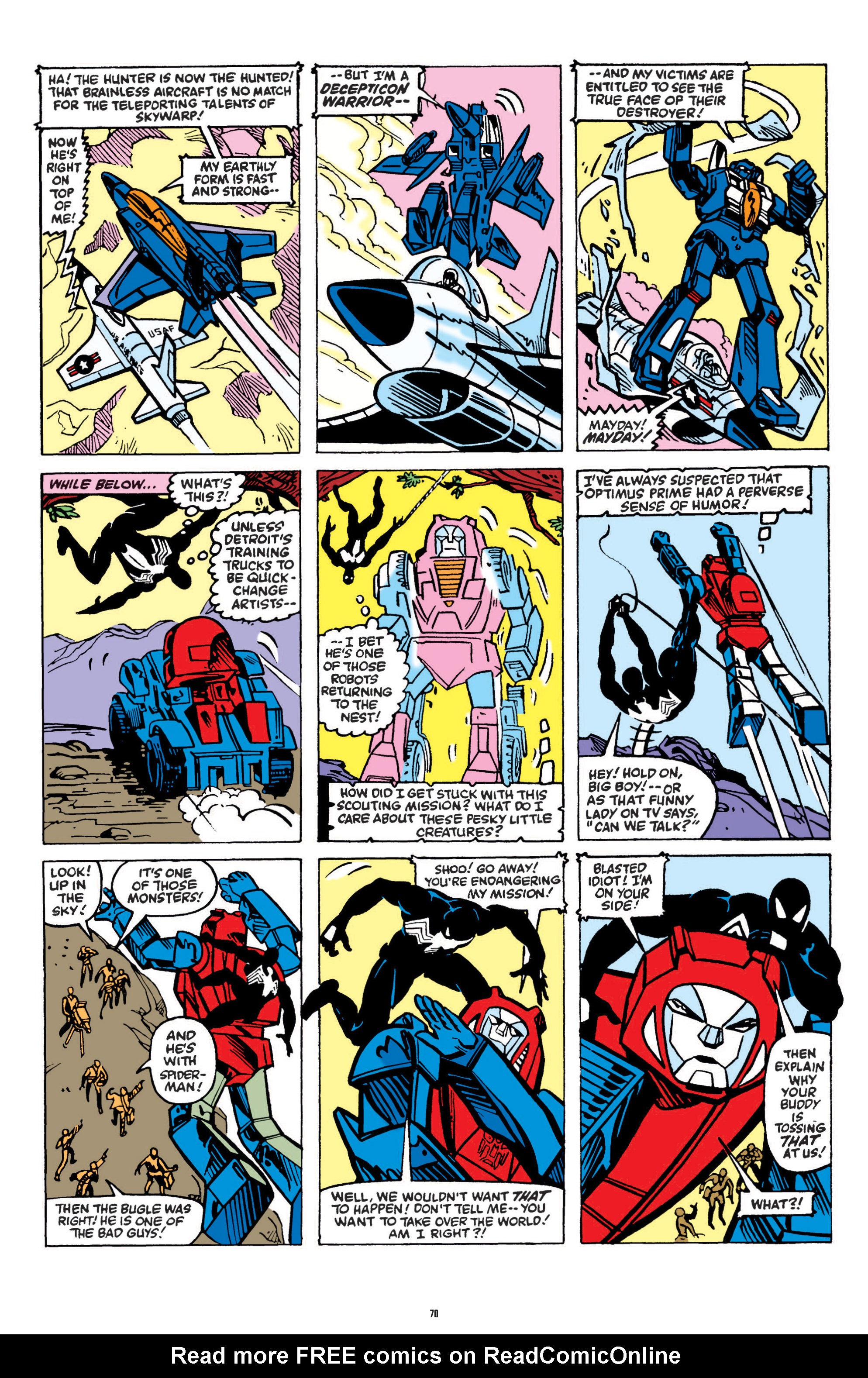 Read online The Transformers Classics comic -  Issue # TPB 1 - 71