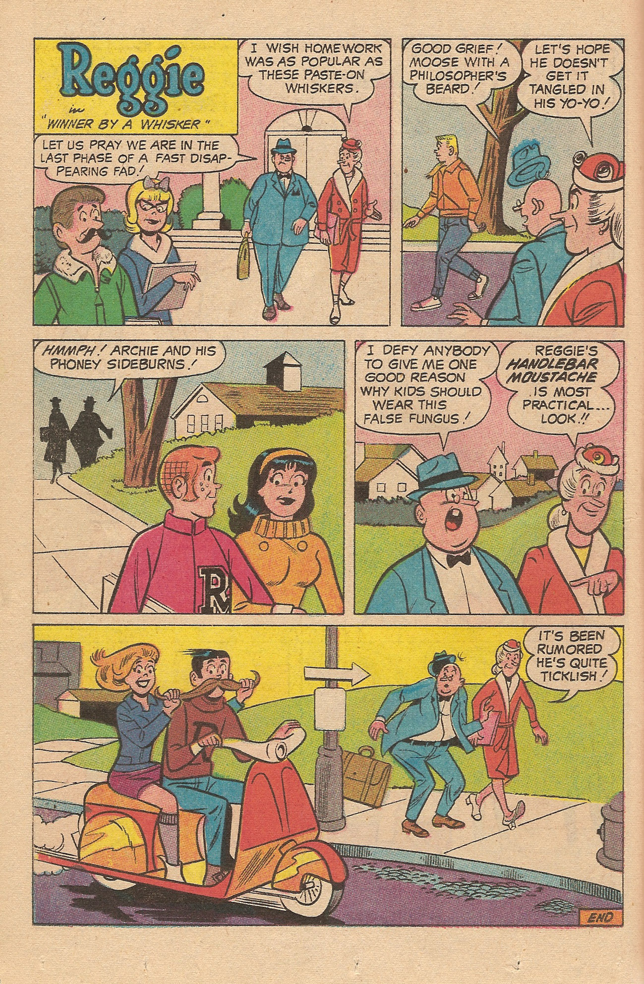 Read online Reggie's Wise Guy Jokes comic -  Issue #5 - 48