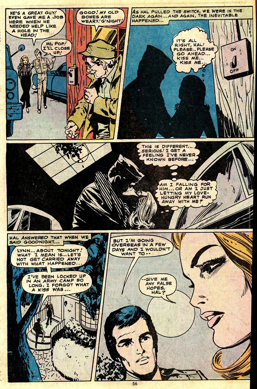 Read online Young Love (1963) comic -  Issue #114 - 56