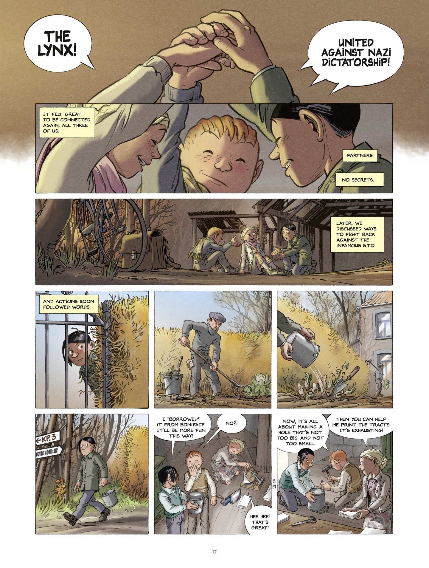 Read online Children of the Resistance comic -  Issue #6 - 17