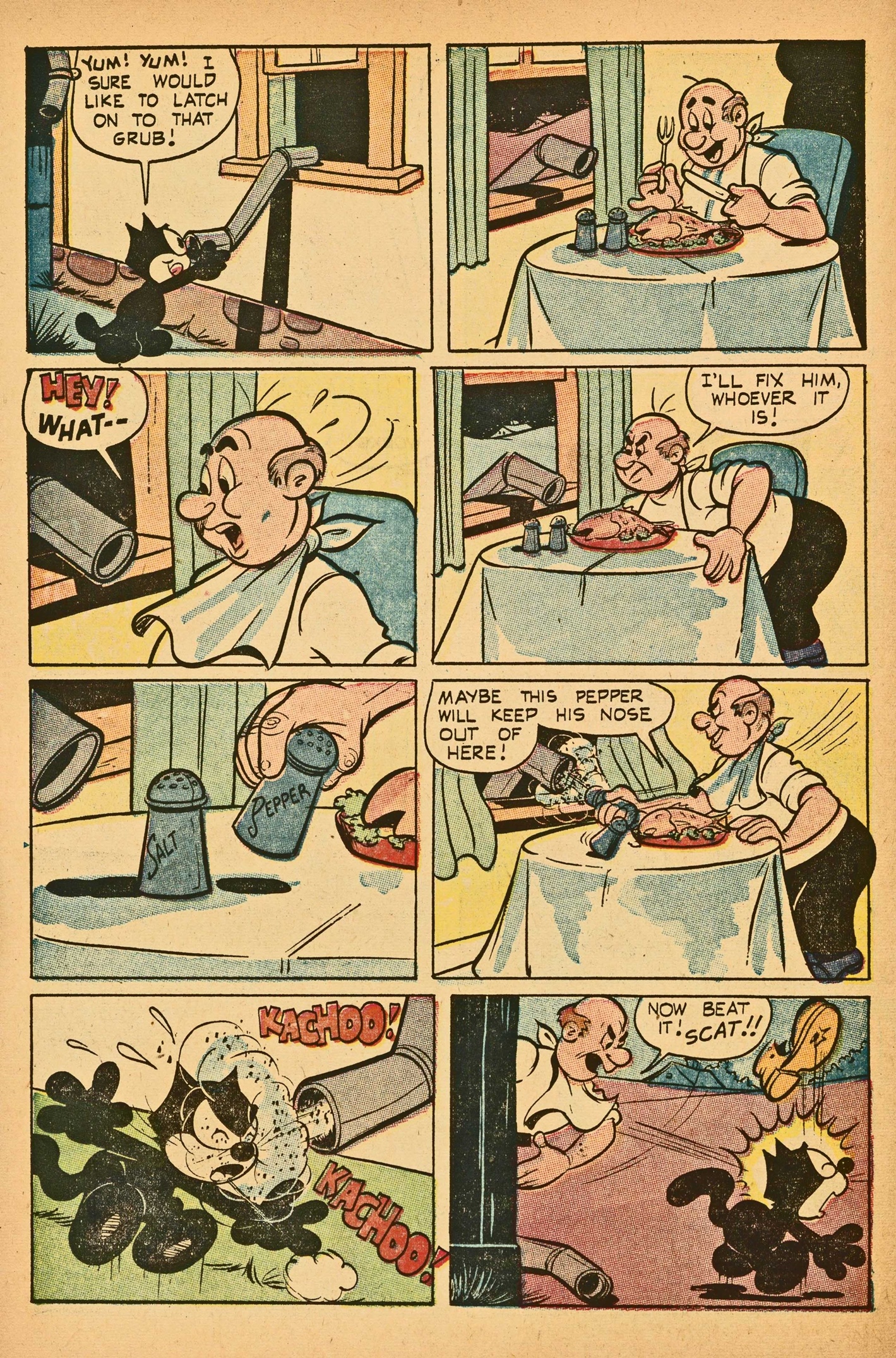 Read online Felix the Cat (1951) comic -  Issue #43 - 16
