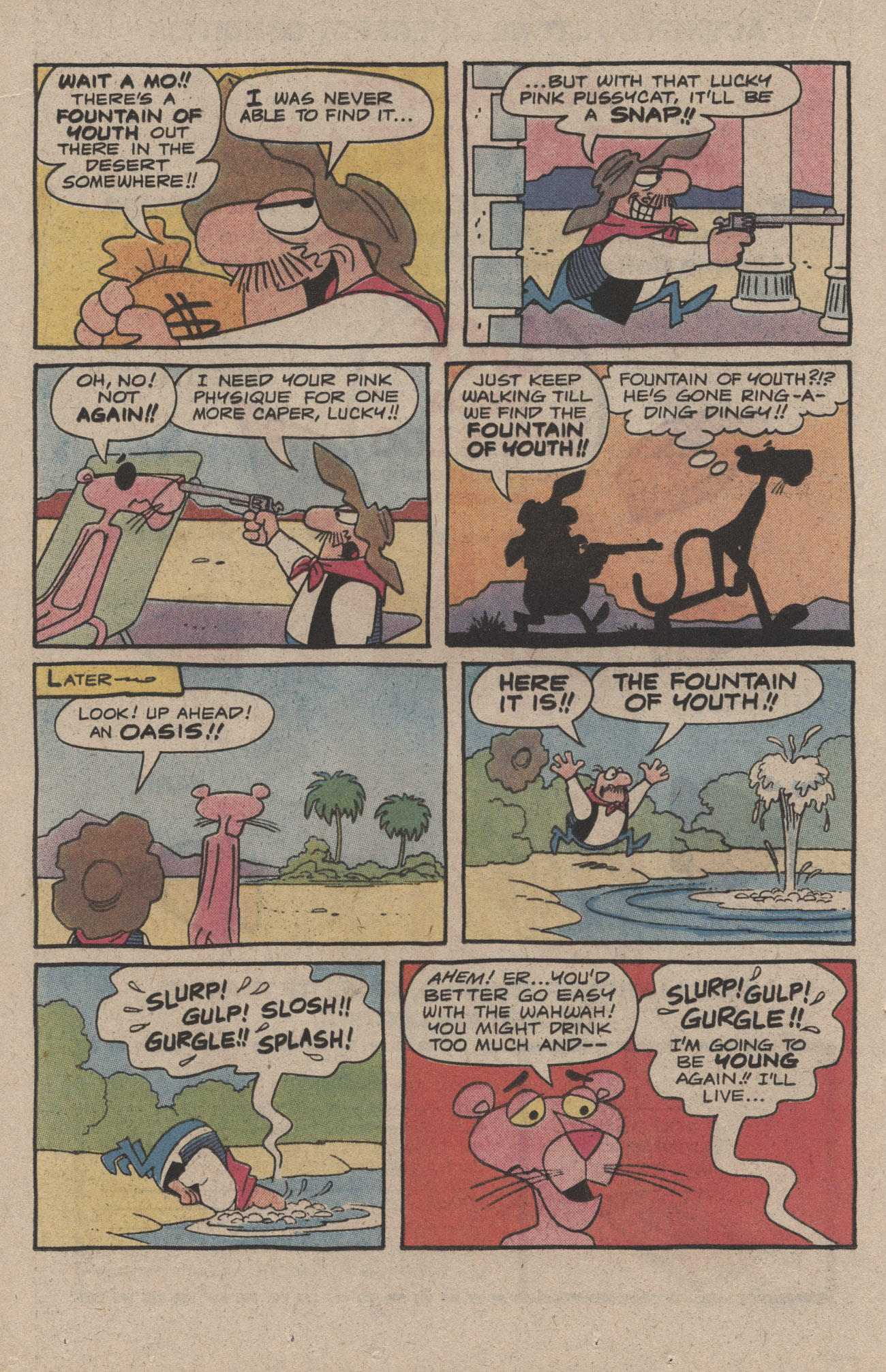 Read online The Pink Panther (1971) comic -  Issue #63 - 16