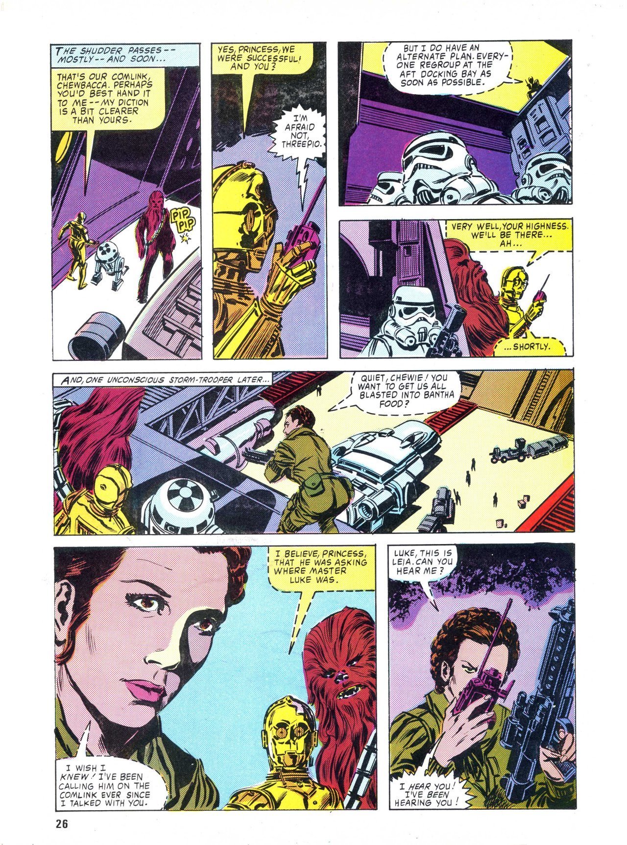 Read online Return of the Jedi comic -  Issue #85 - 26