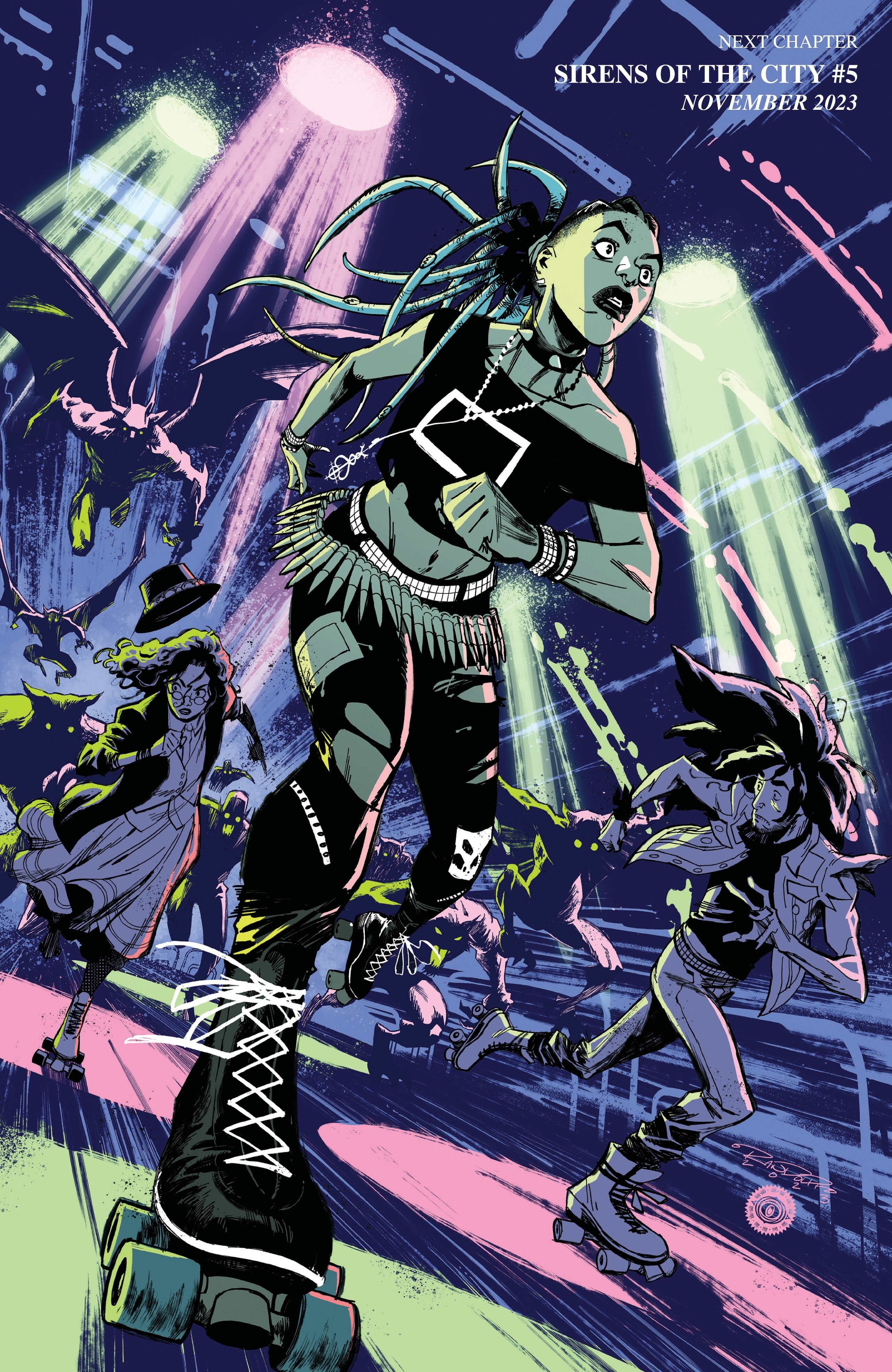 Read online Sirens of the City comic -  Issue #4 - 25