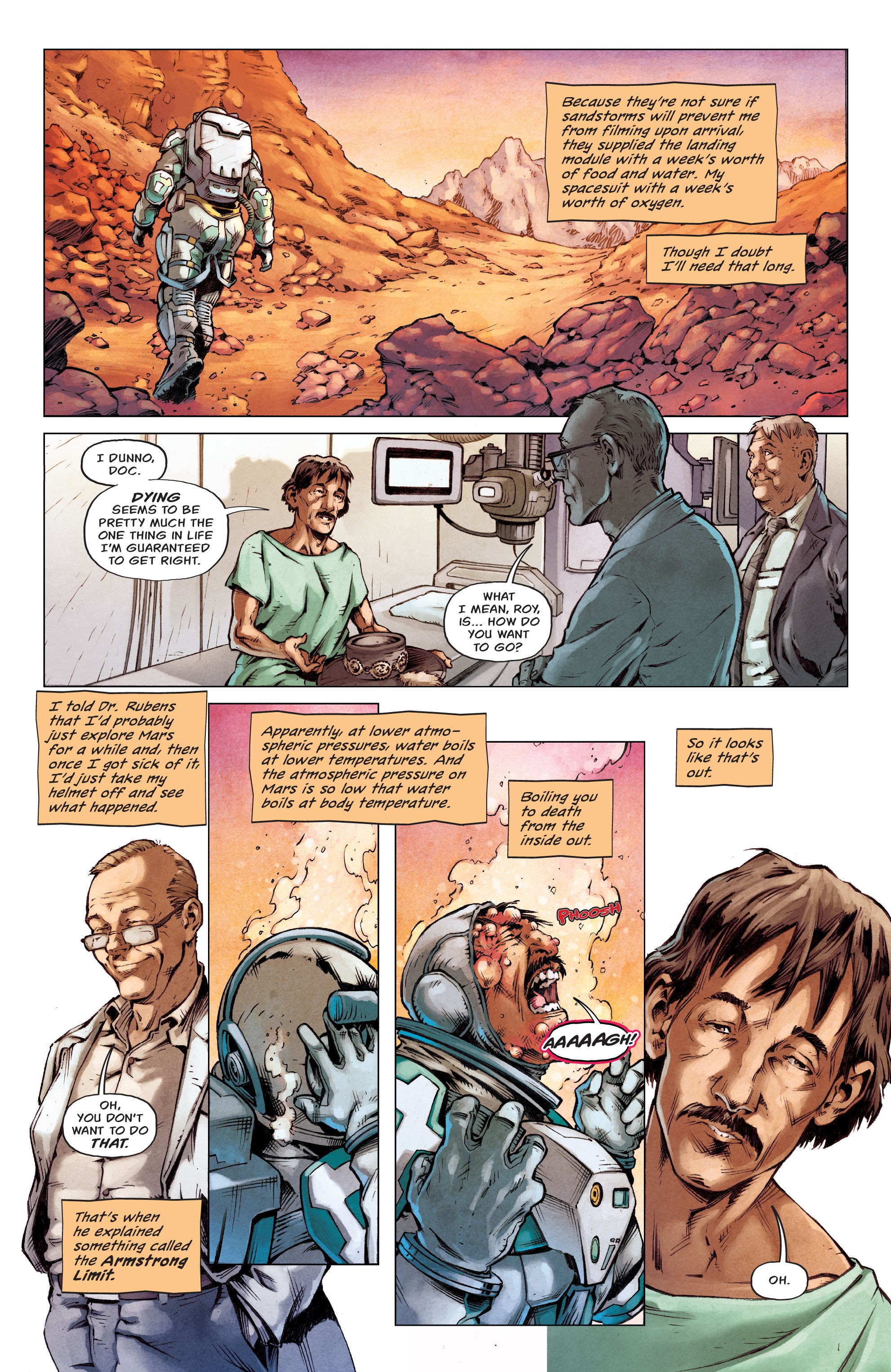 Read online Traveling To Mars comic -  Issue #1 - 19