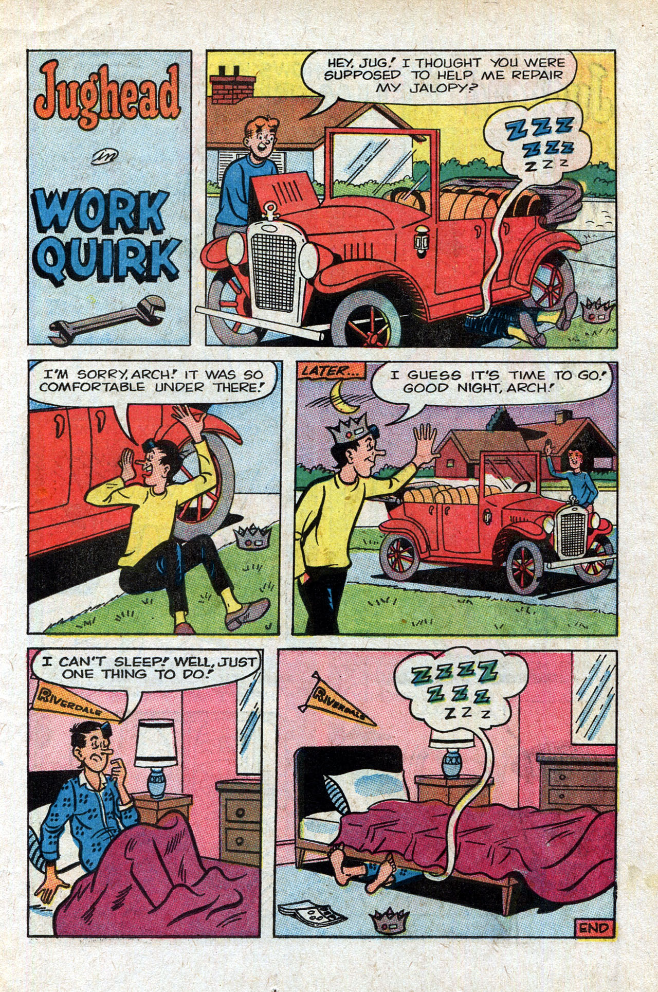 Read online Jughead's Jokes comic -  Issue #4 - 23