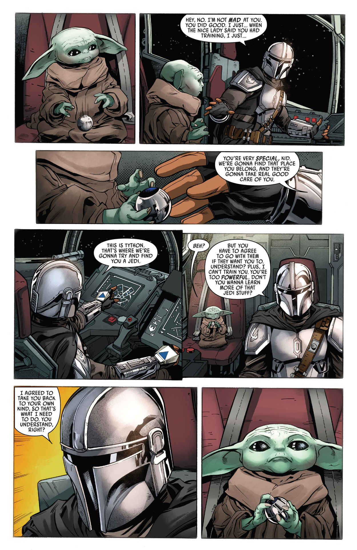 Read online Star Wars: The Mandalorian Season 2 comic -  Issue #6 - 4