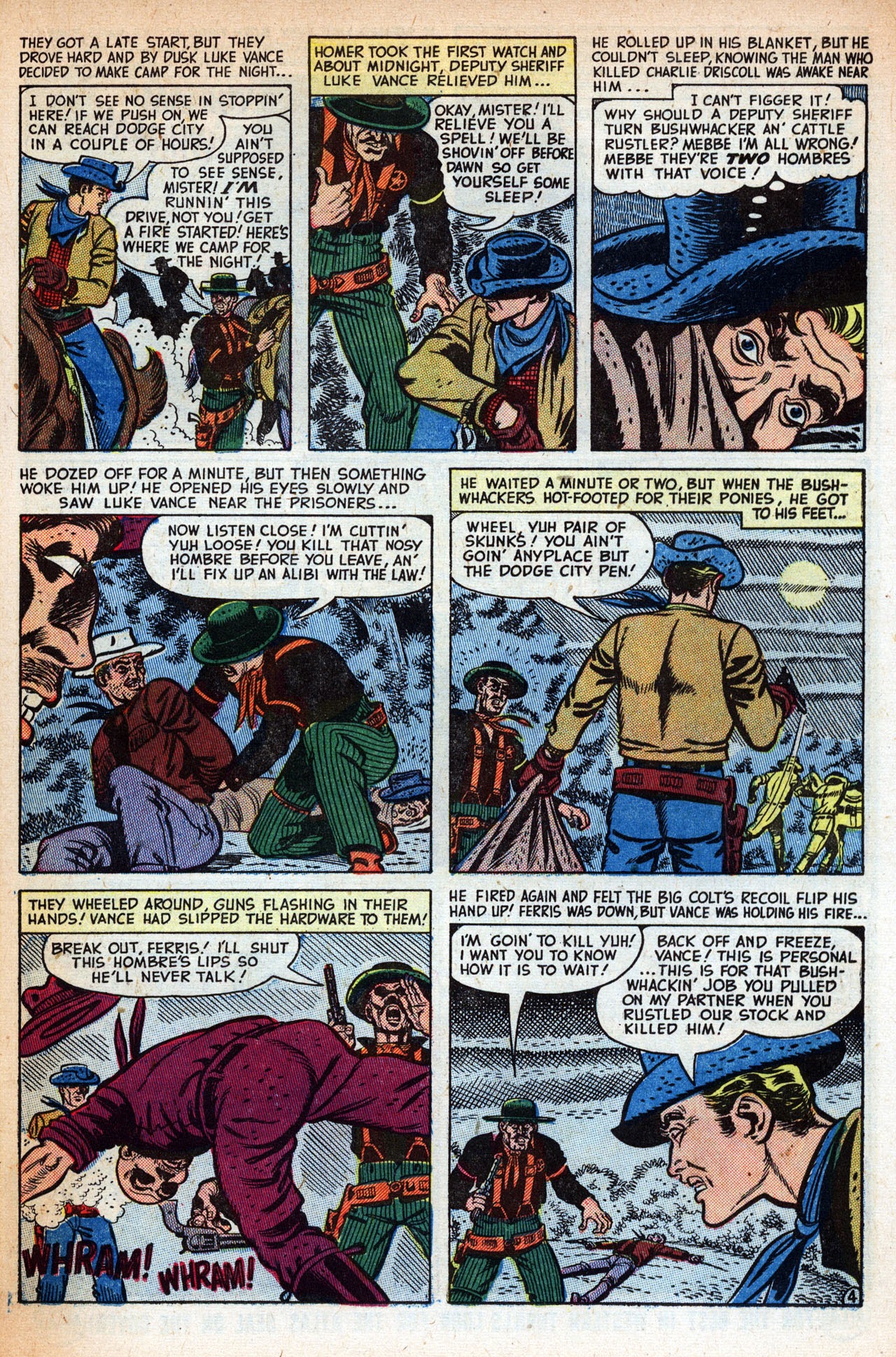 Read online Outlaw Fighters comic -  Issue #1 - 23