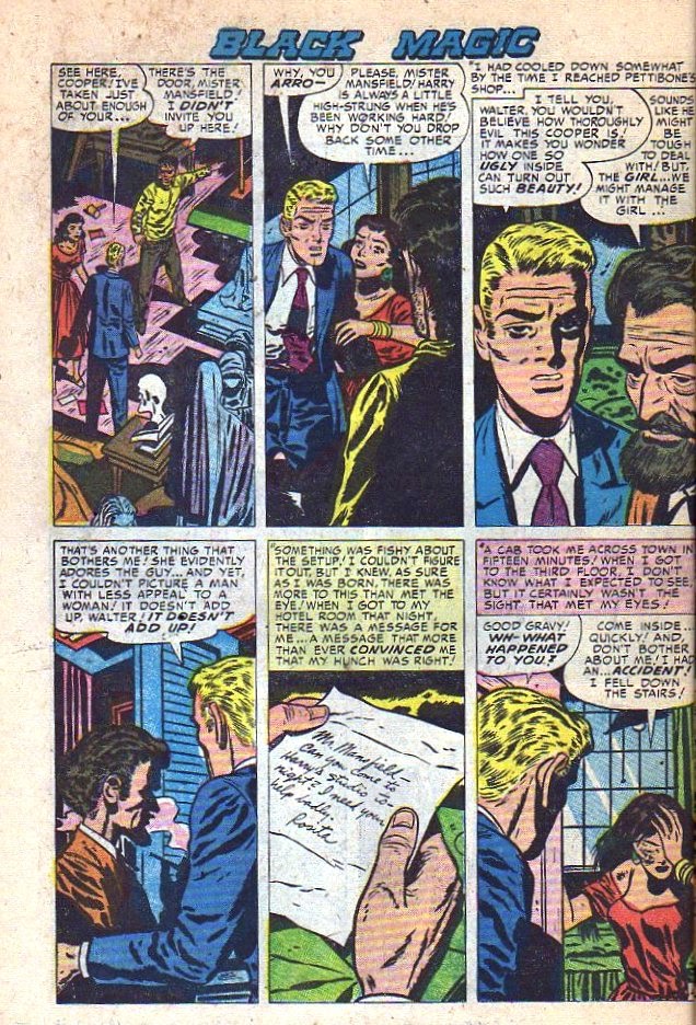 Read online Black Magic (1950) comic -  Issue #17 - 28