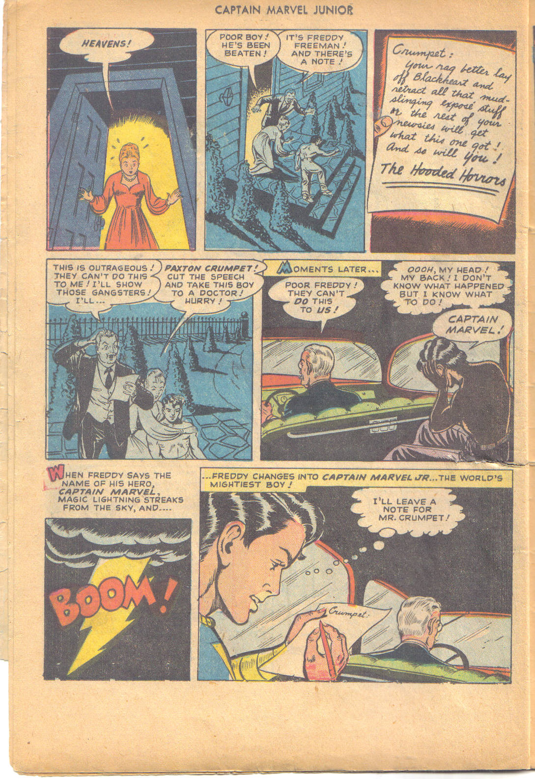 Read online Captain Marvel, Jr. comic -  Issue #66 - 6
