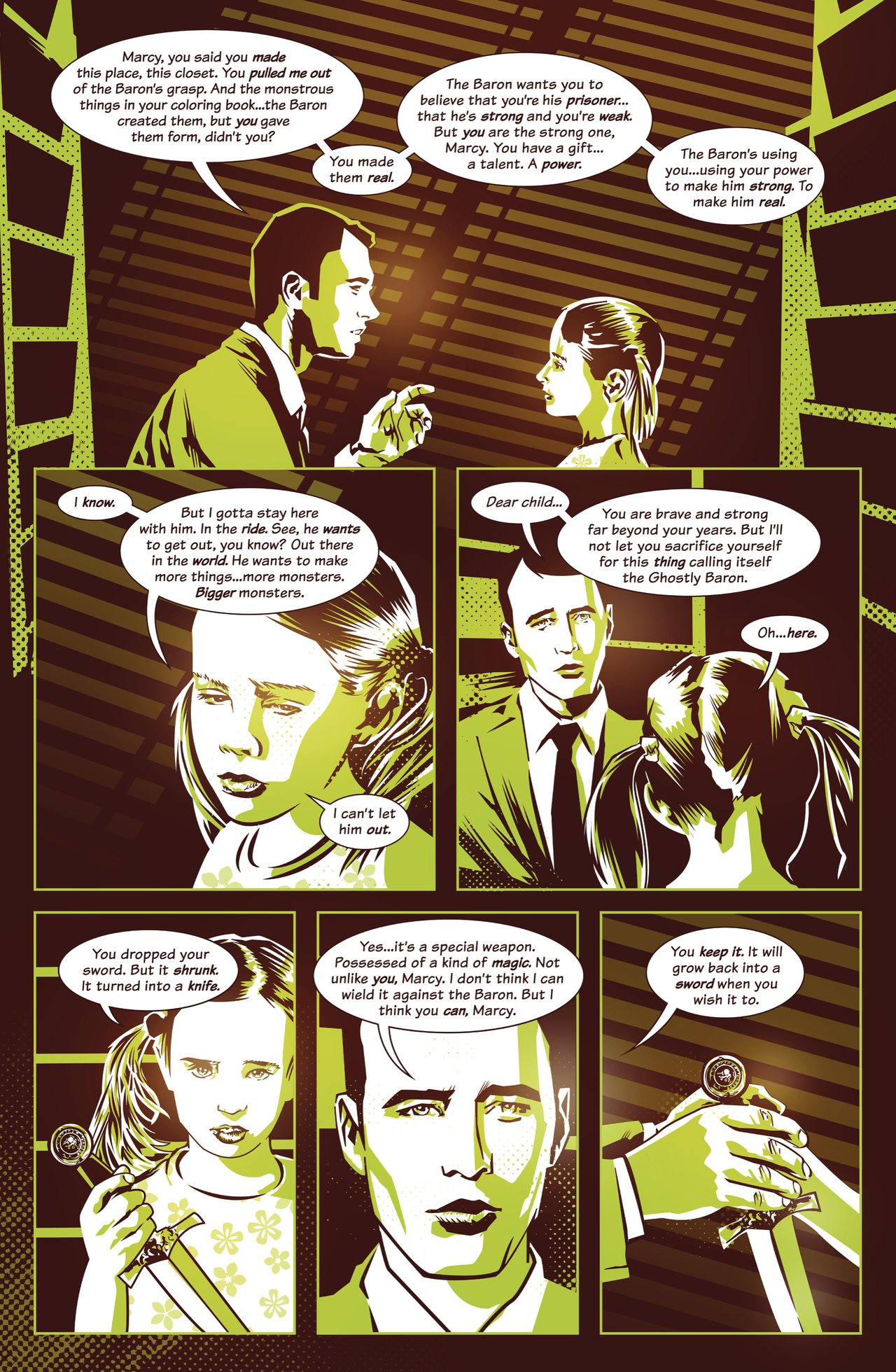 Read online Doctor Rigby: Where Dwells the Ghostly Baron comic -  Issue # Full - 31