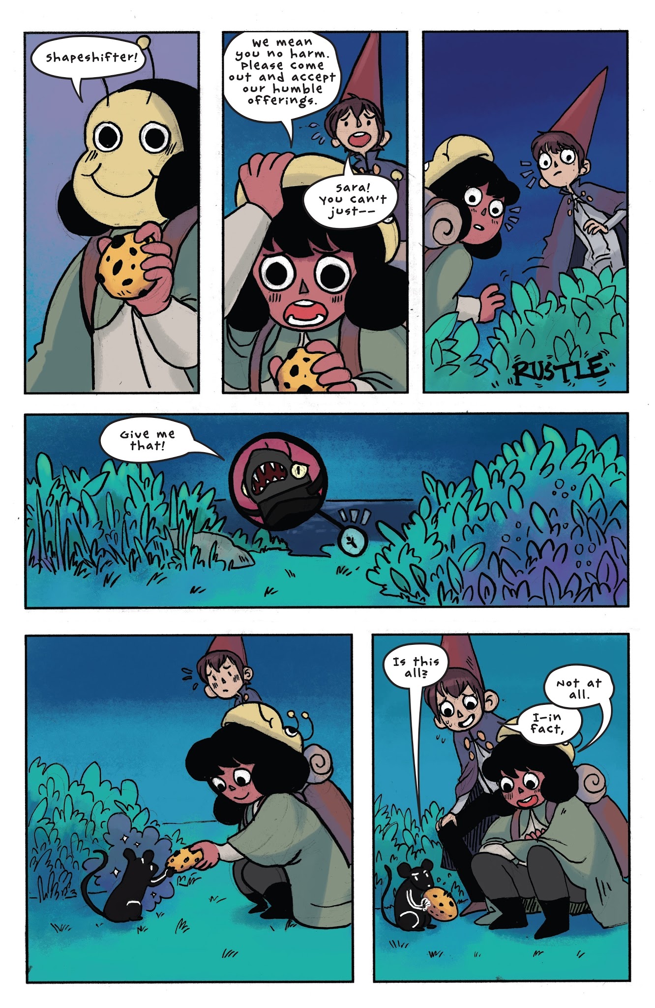 Read online Over the Garden Wall (2016) comic -  Issue #16 - 17