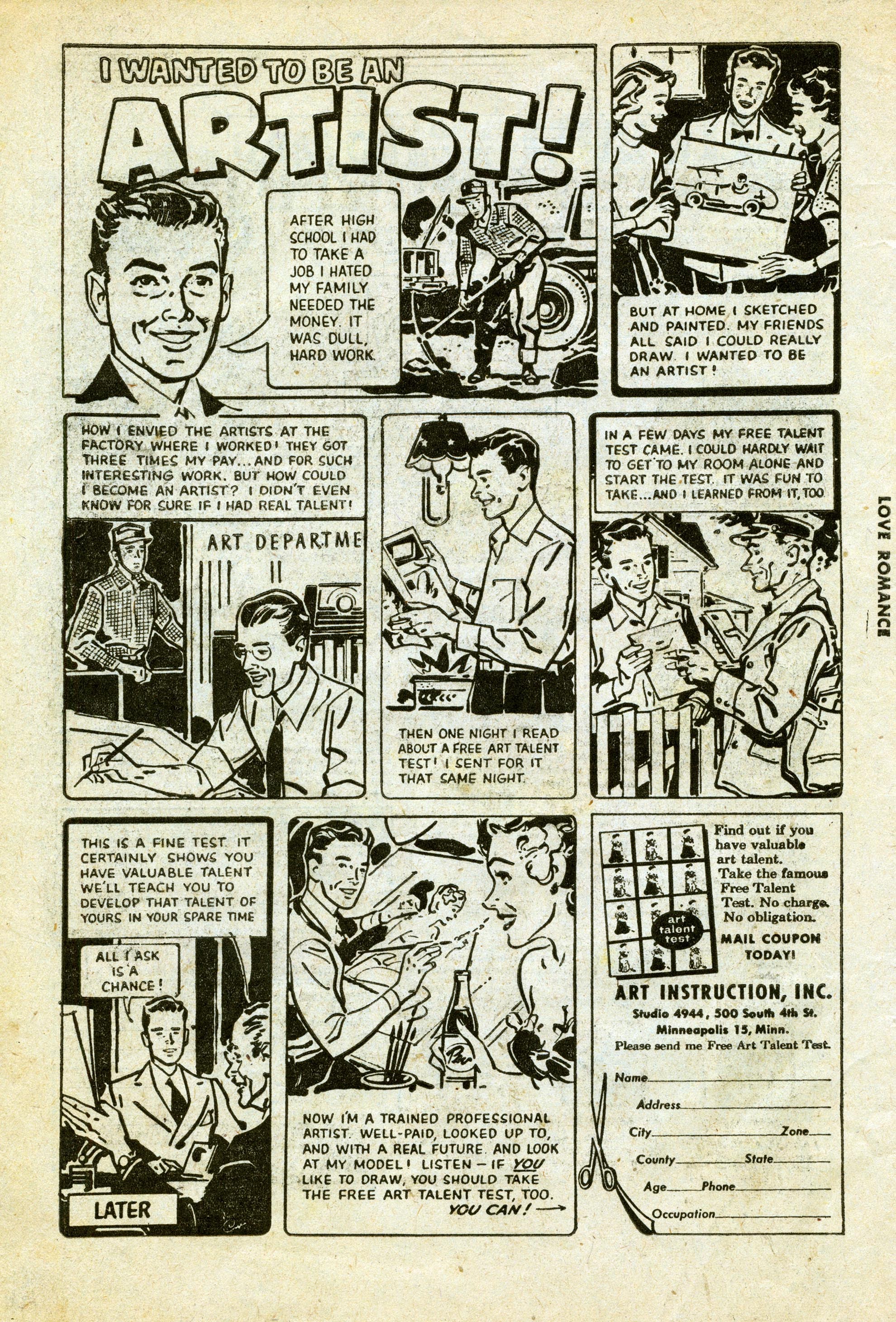 Read online Love Romances comic -  Issue #40 - 34