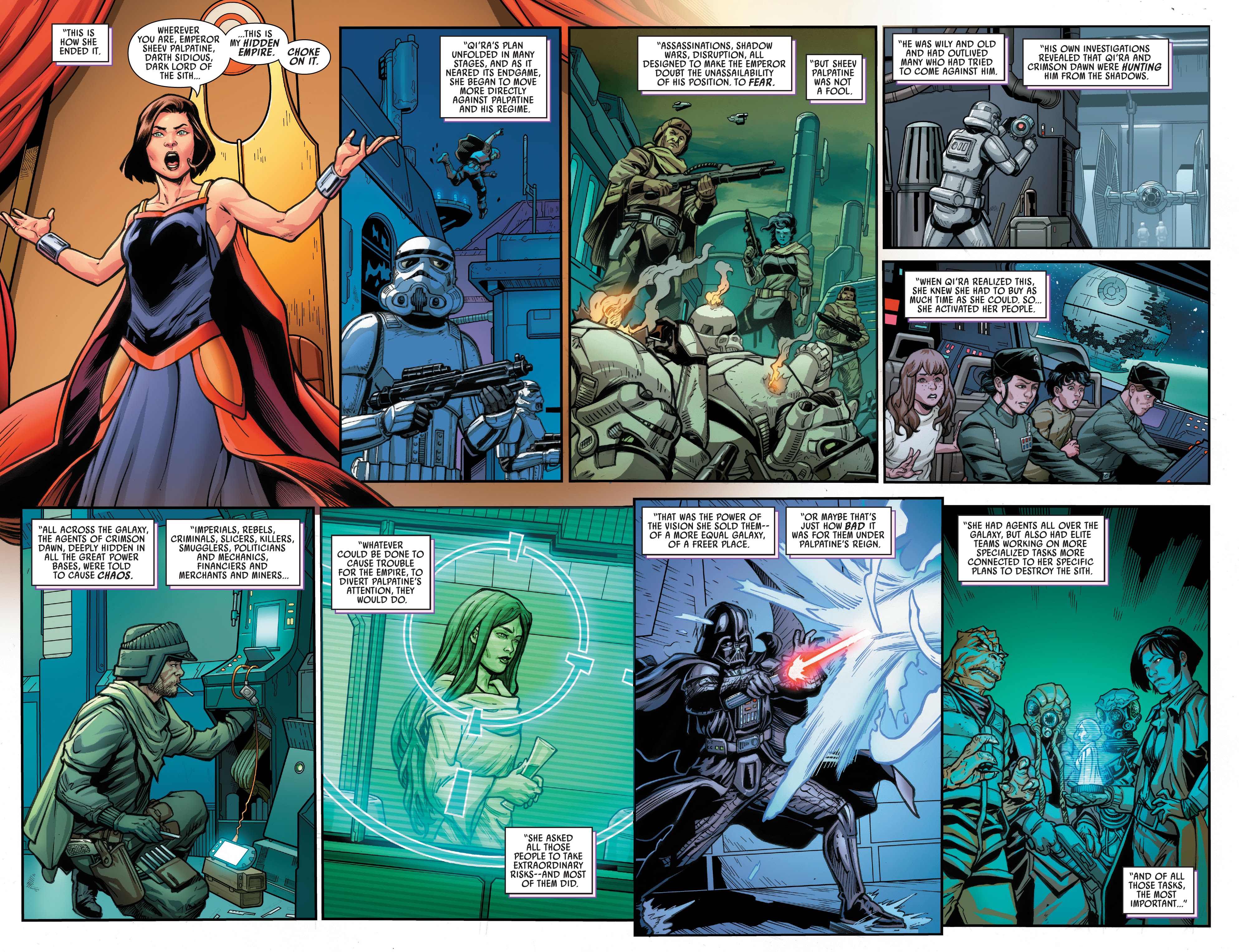 Read online Star Wars: Hidden Empire comic -  Issue #1 - 4