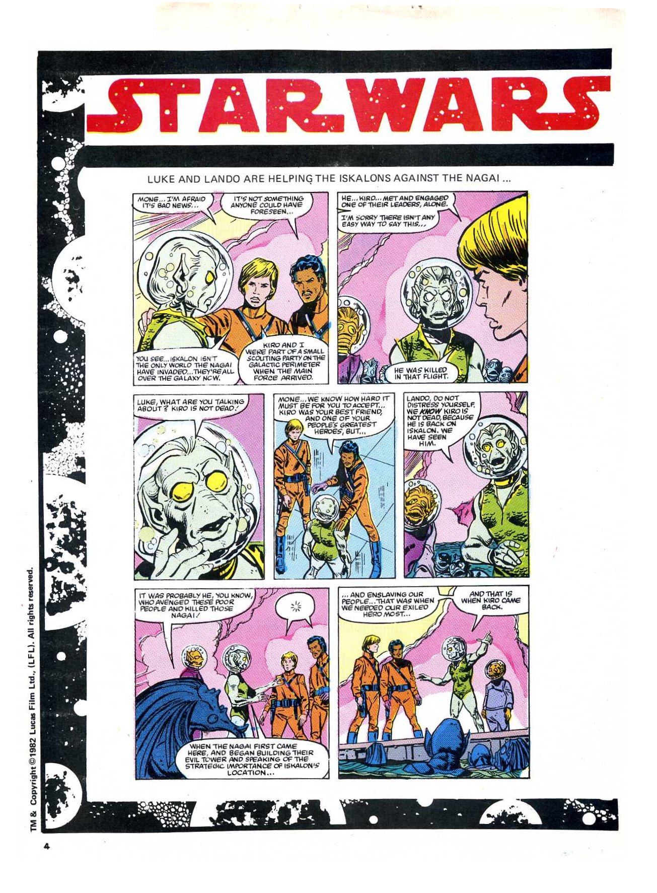 Read online Return of the Jedi comic -  Issue #127 - 4