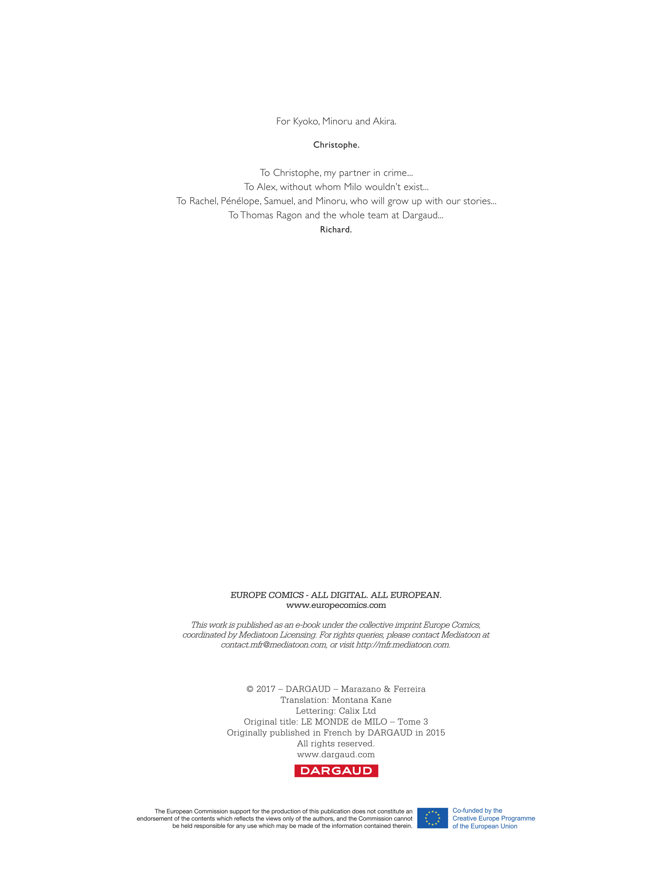 Read online Milo's World (2020) comic -  Issue #3 - 4