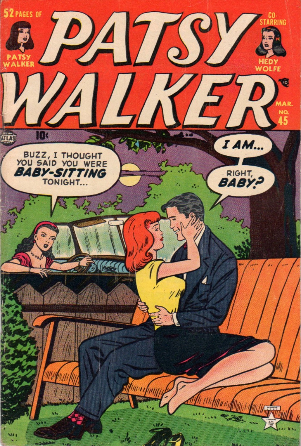 Read online Patsy Walker comic -  Issue #45 - 1