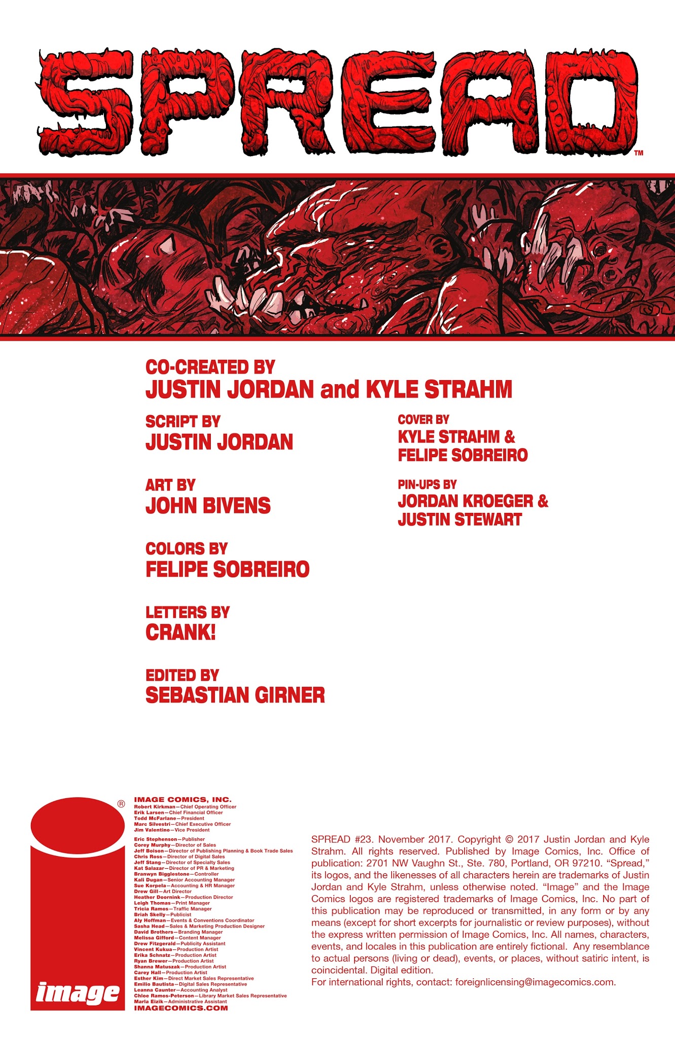 Read online Spread comic -  Issue #23 - 2
