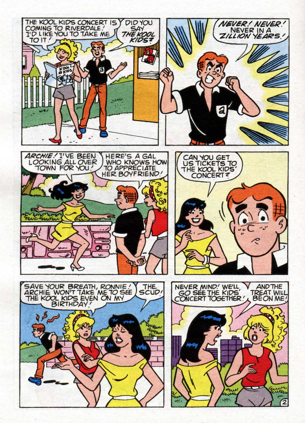 Read online Archie's Double Digest Magazine comic -  Issue #135 - 105