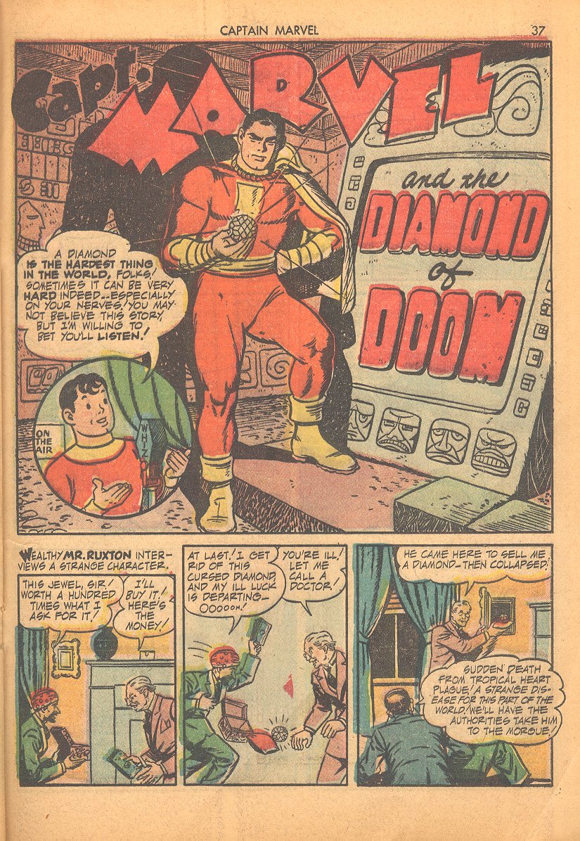 Read online Captain Marvel Adventures comic -  Issue #13 - 33