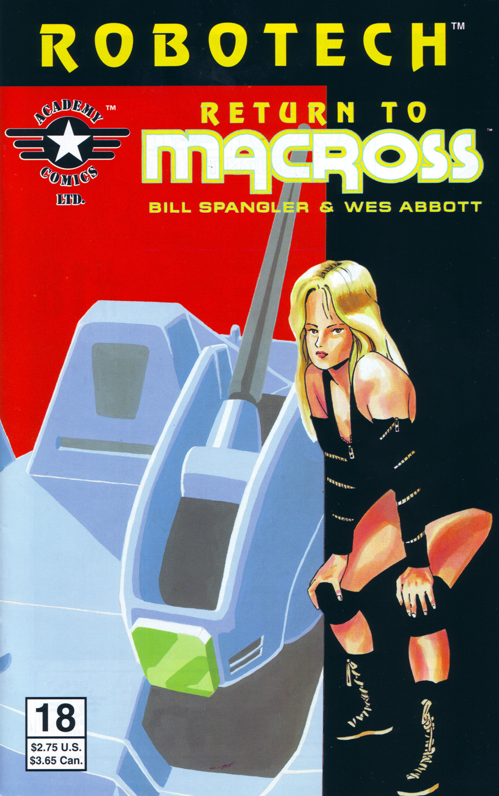 Read online Robotech: Return to Macross comic -  Issue #18 - 1