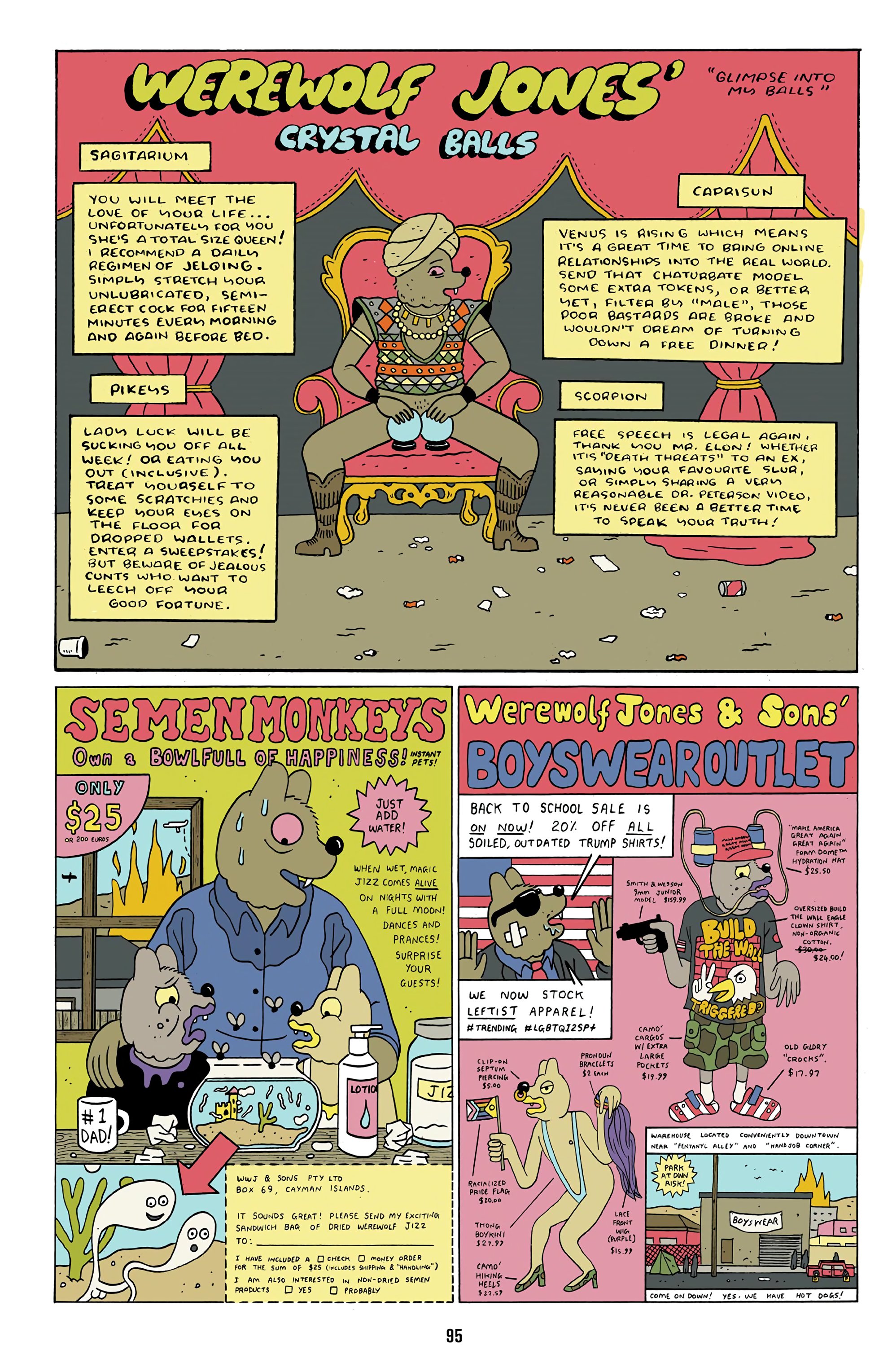 Read online Werewolf Jones & Sons Deluxe Summer Fun Annual comic -  Issue # TPB - 96