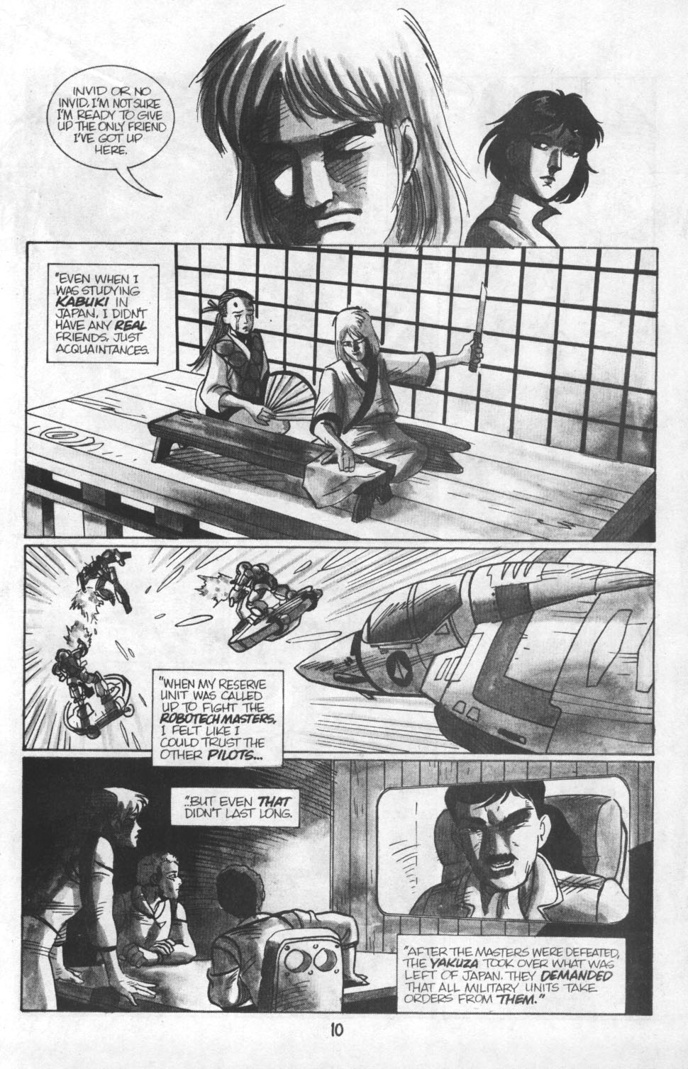 Read online Robotech: Invid War comic -  Issue #6 - 11