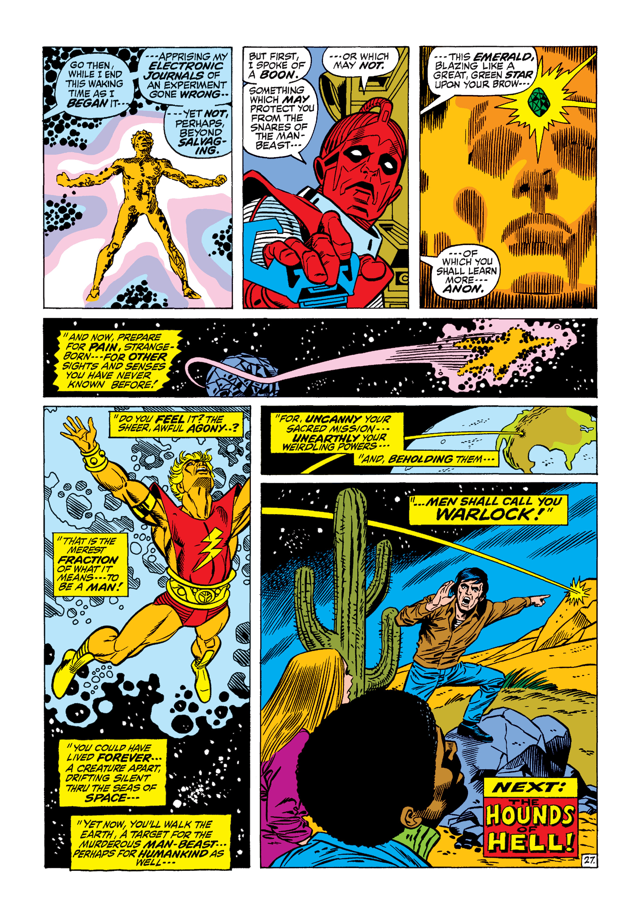 Read online Marvel Masterworks: Warlock comic -  Issue # TPB 1 (Part 1) - 34