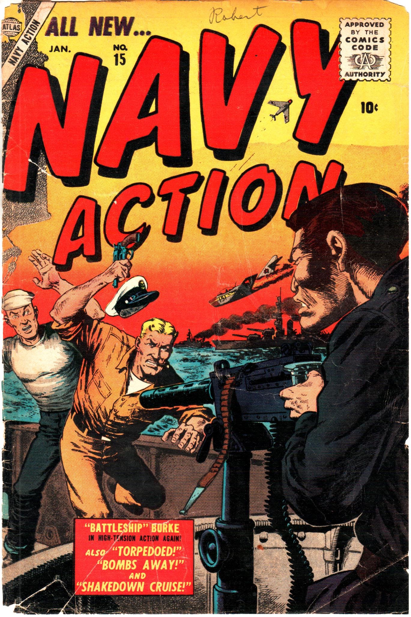 Read online Navy Action (1957) comic -  Issue #15 - 1