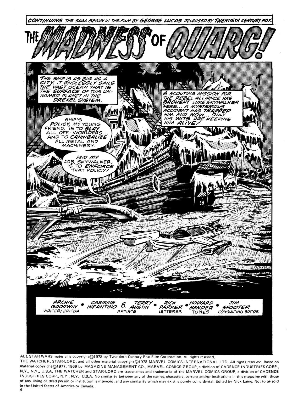 Read online Star Wars Weekly comic -  Issue #25 - 4