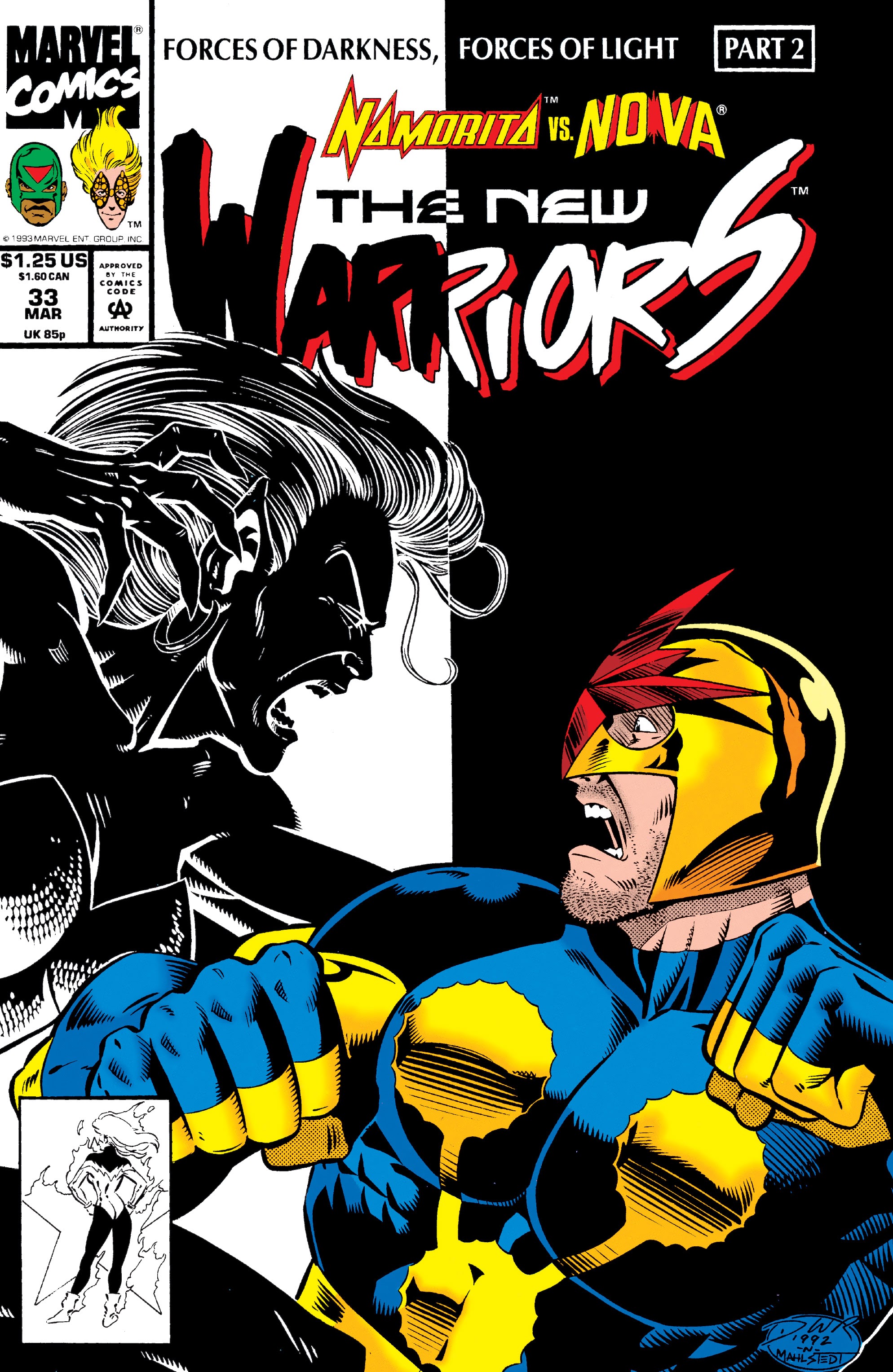 Read online The New Warriors comic -  Issue #33 - 1