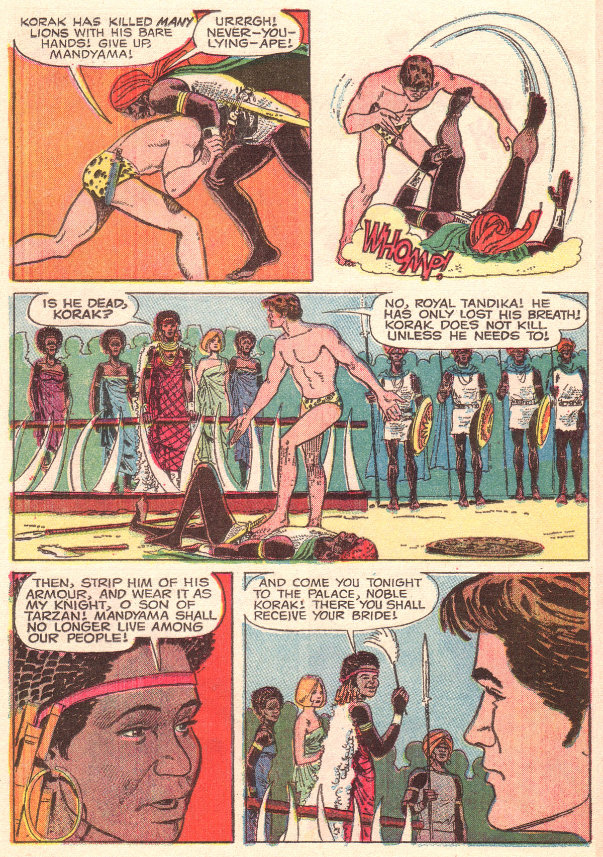 Read online Korak, Son of Tarzan (1964) comic -  Issue #31 - 12
