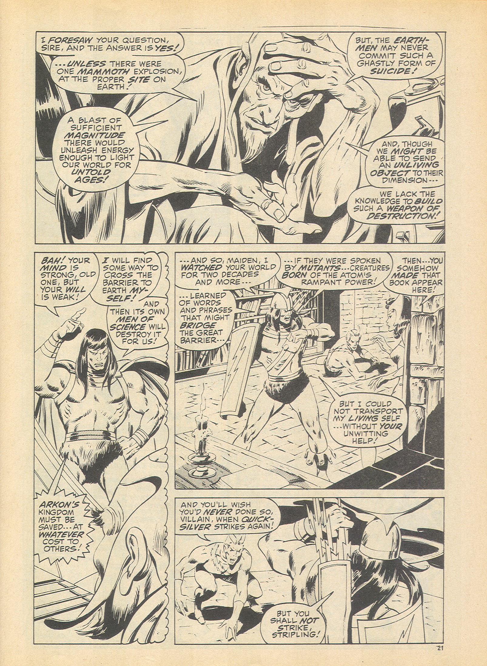 Read online The Avengers (1973) comic -  Issue #115 - 21