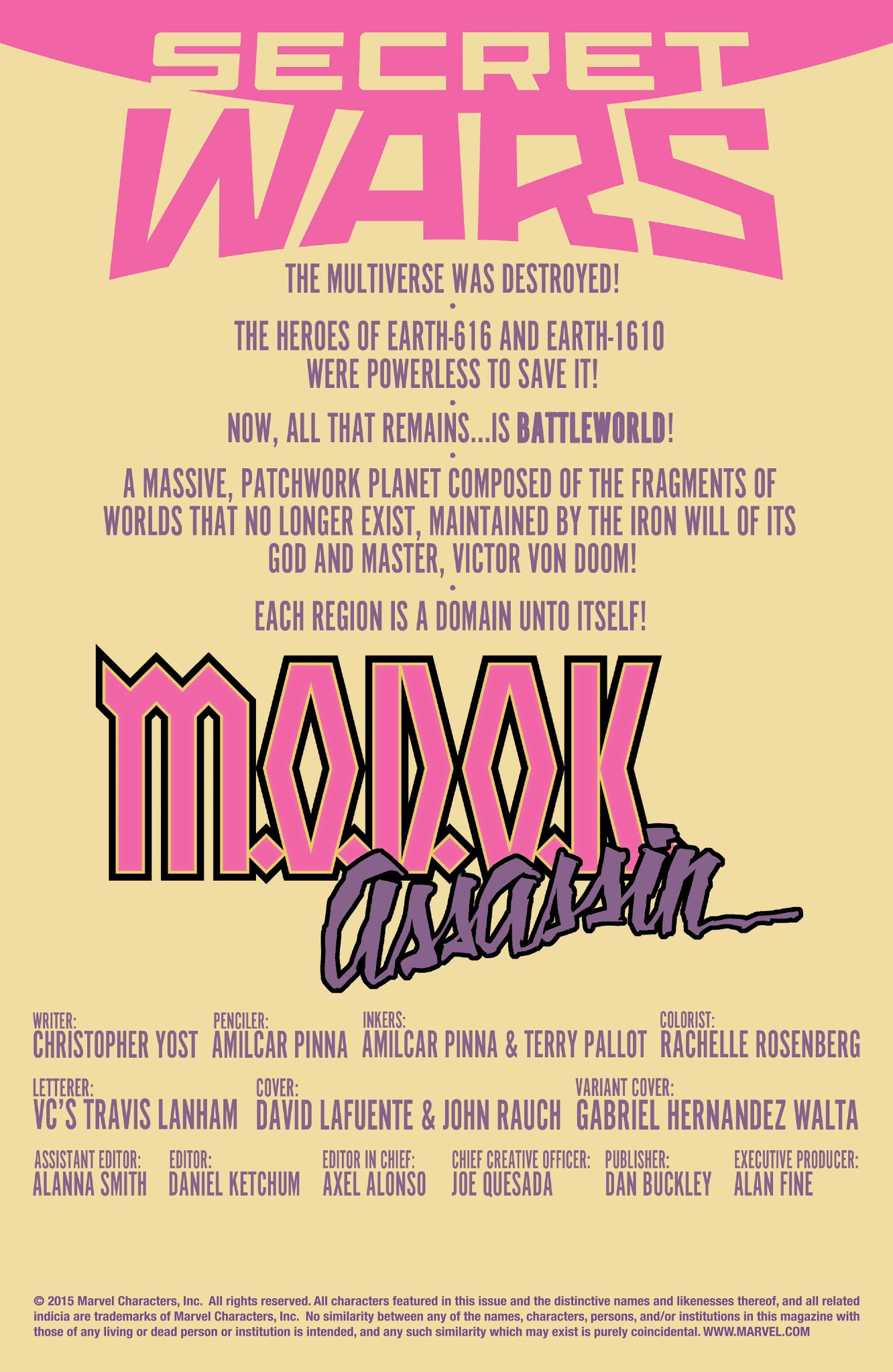 Read online M.O.D.O.K. Assassin comic -  Issue #1 - 2