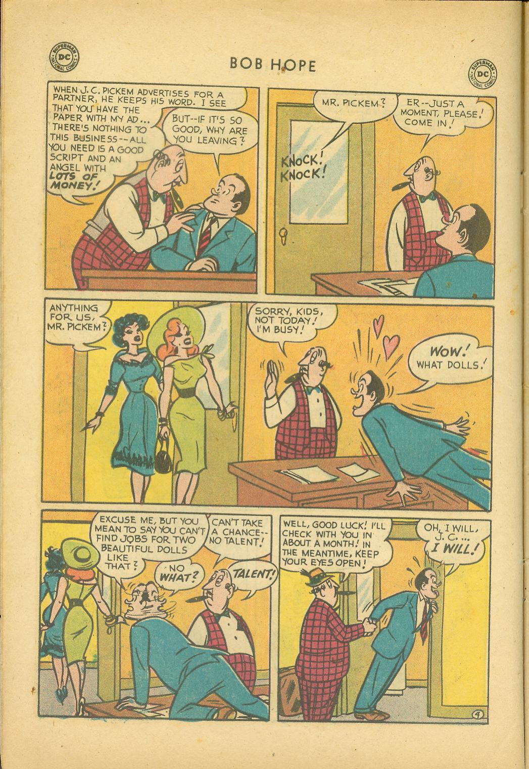 Read online The Adventures of Bob Hope comic -  Issue #49 - 6