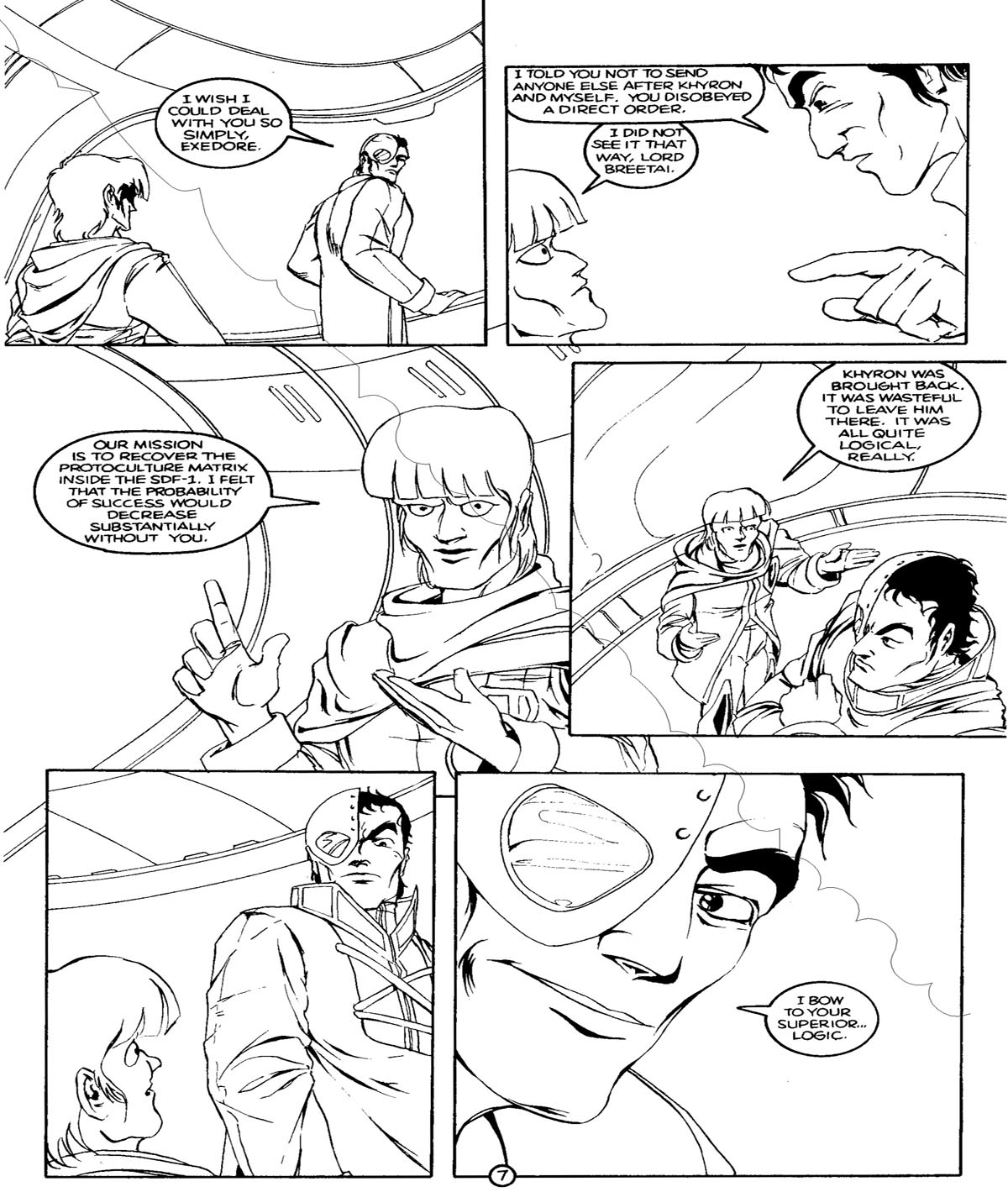 Read online Robotech: Return to Macross comic -  Issue #8 - 9