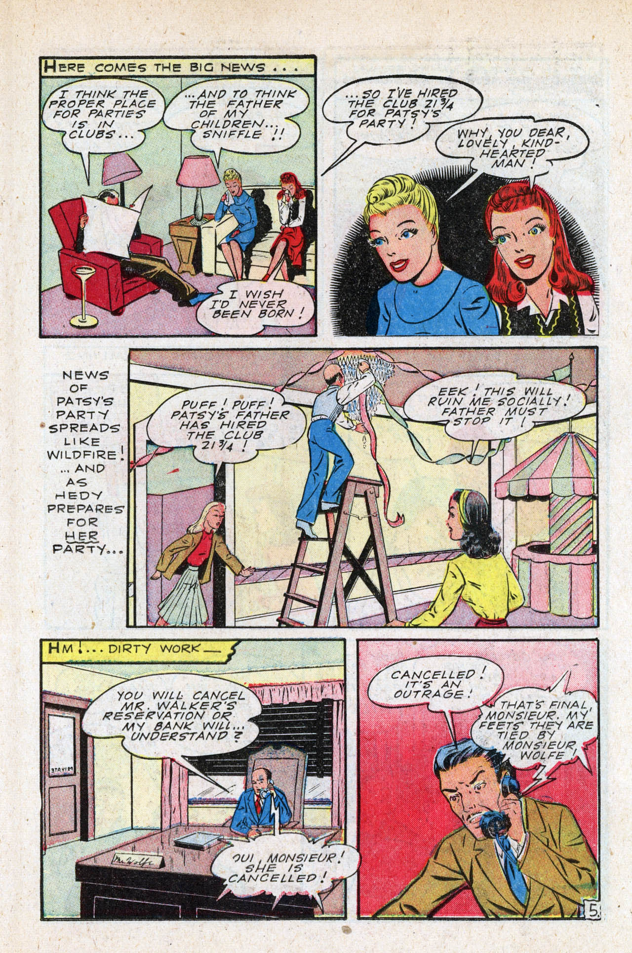Read online Patsy Walker comic -  Issue #3 - 23
