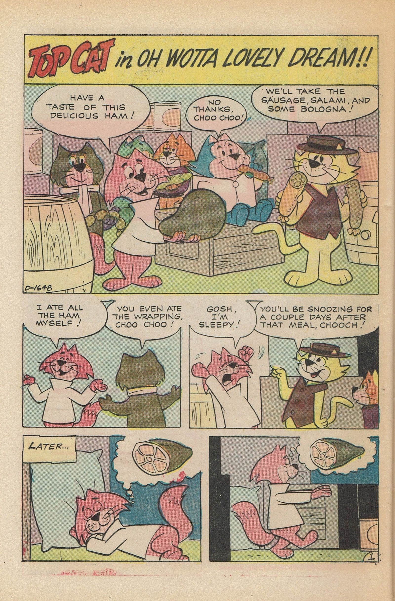 Read online Top Cat (1970) comic -  Issue #6 - 19