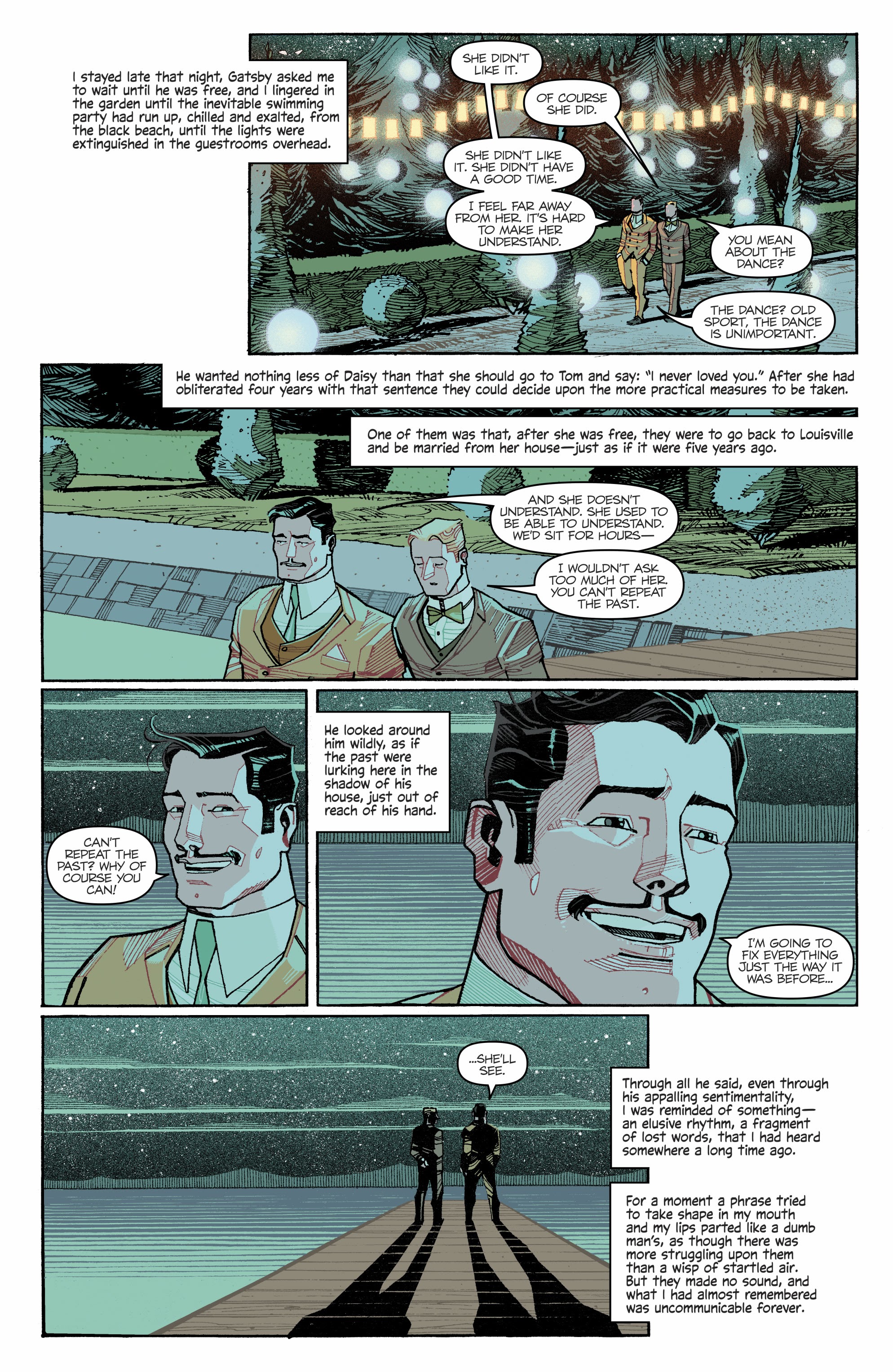 Read online The Great Gatsby comic -  Issue #5 - 5