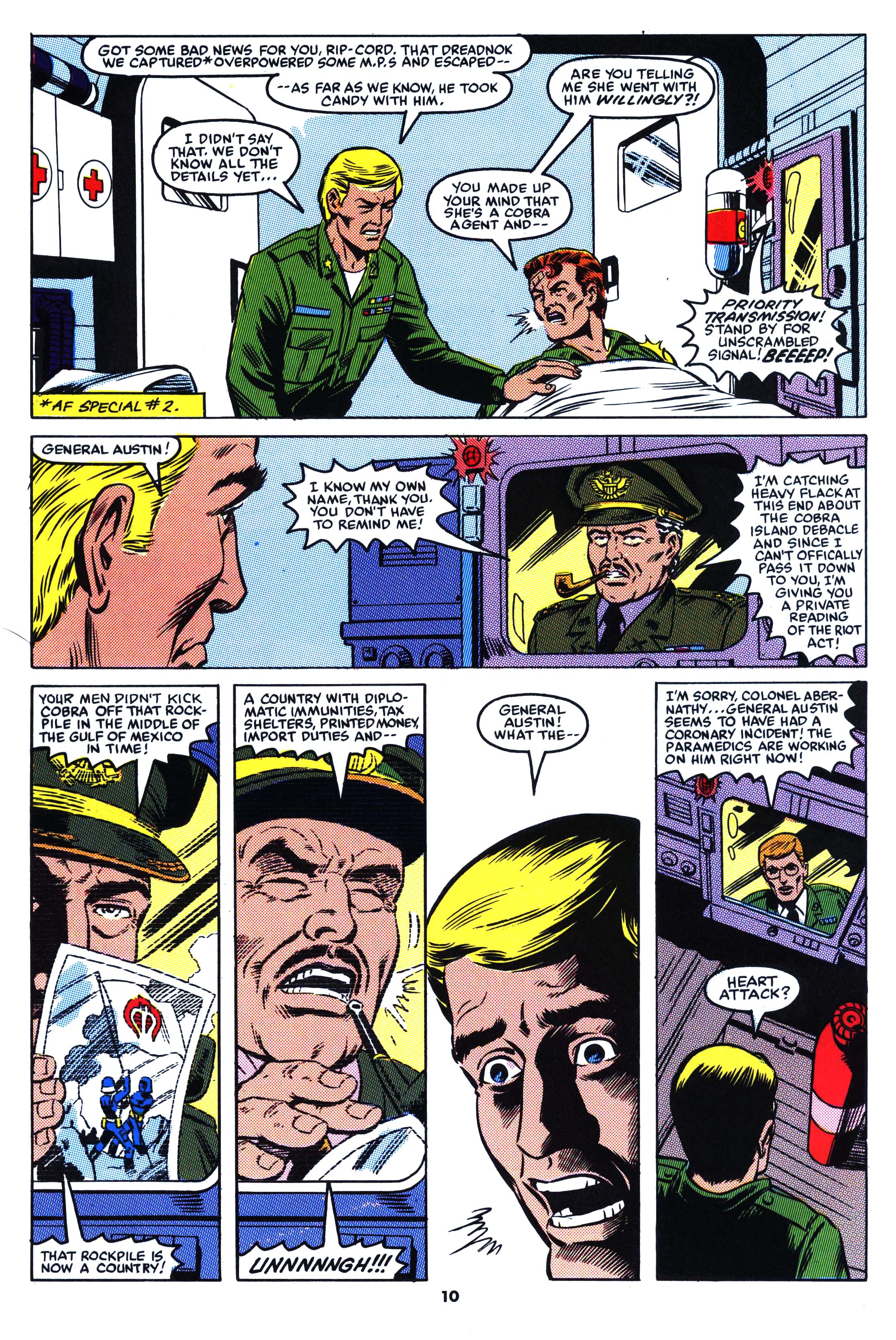 Read online Action Force comic -  Issue #39 - 10