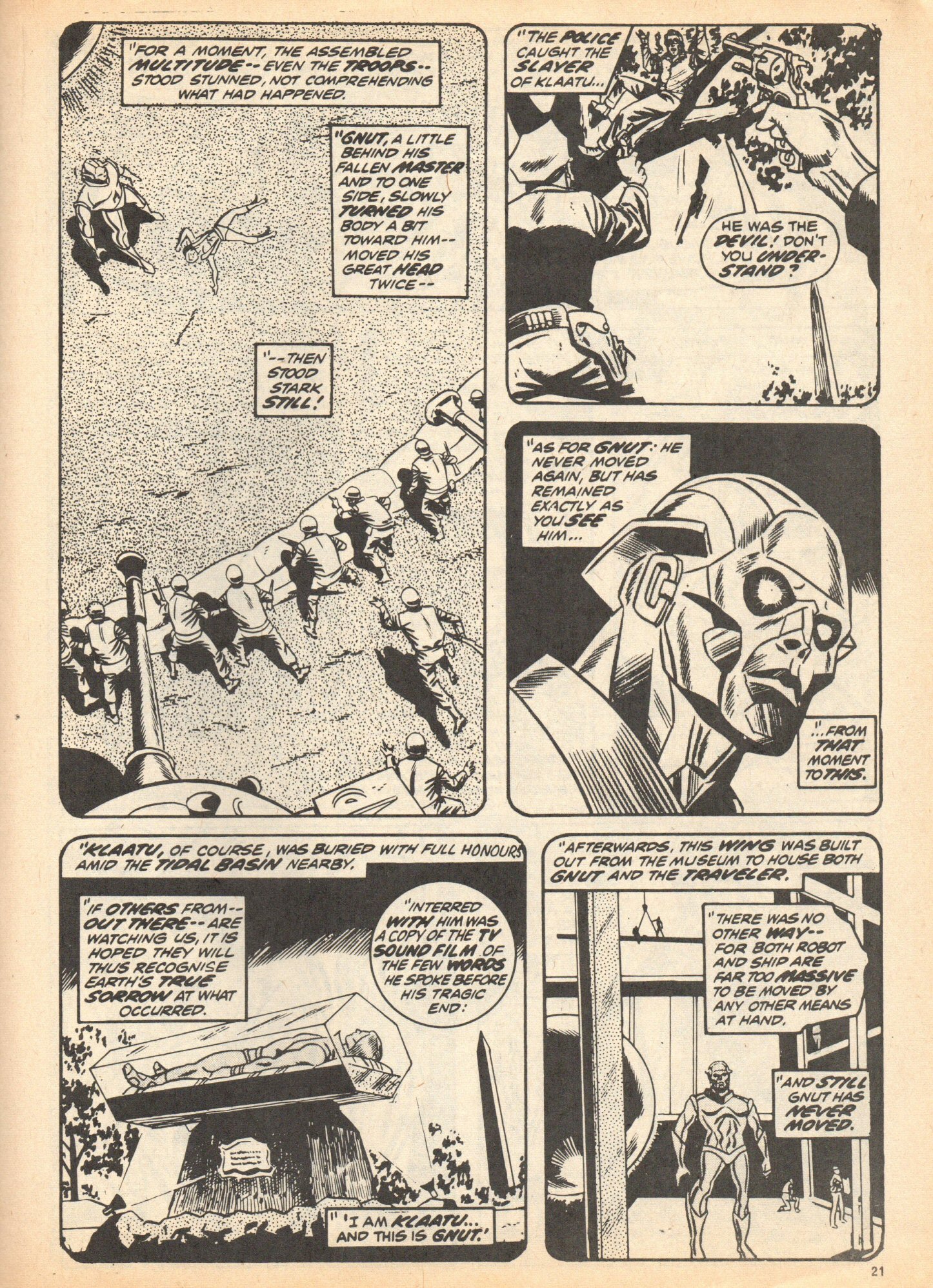 Read online Planet of the Apes (1974) comic -  Issue #18 - 21