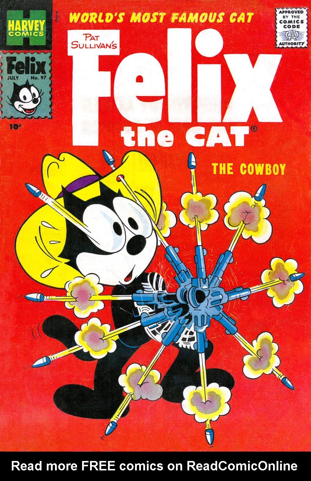 Read online Felix the Cat (1955) comic -  Issue #97 - 1