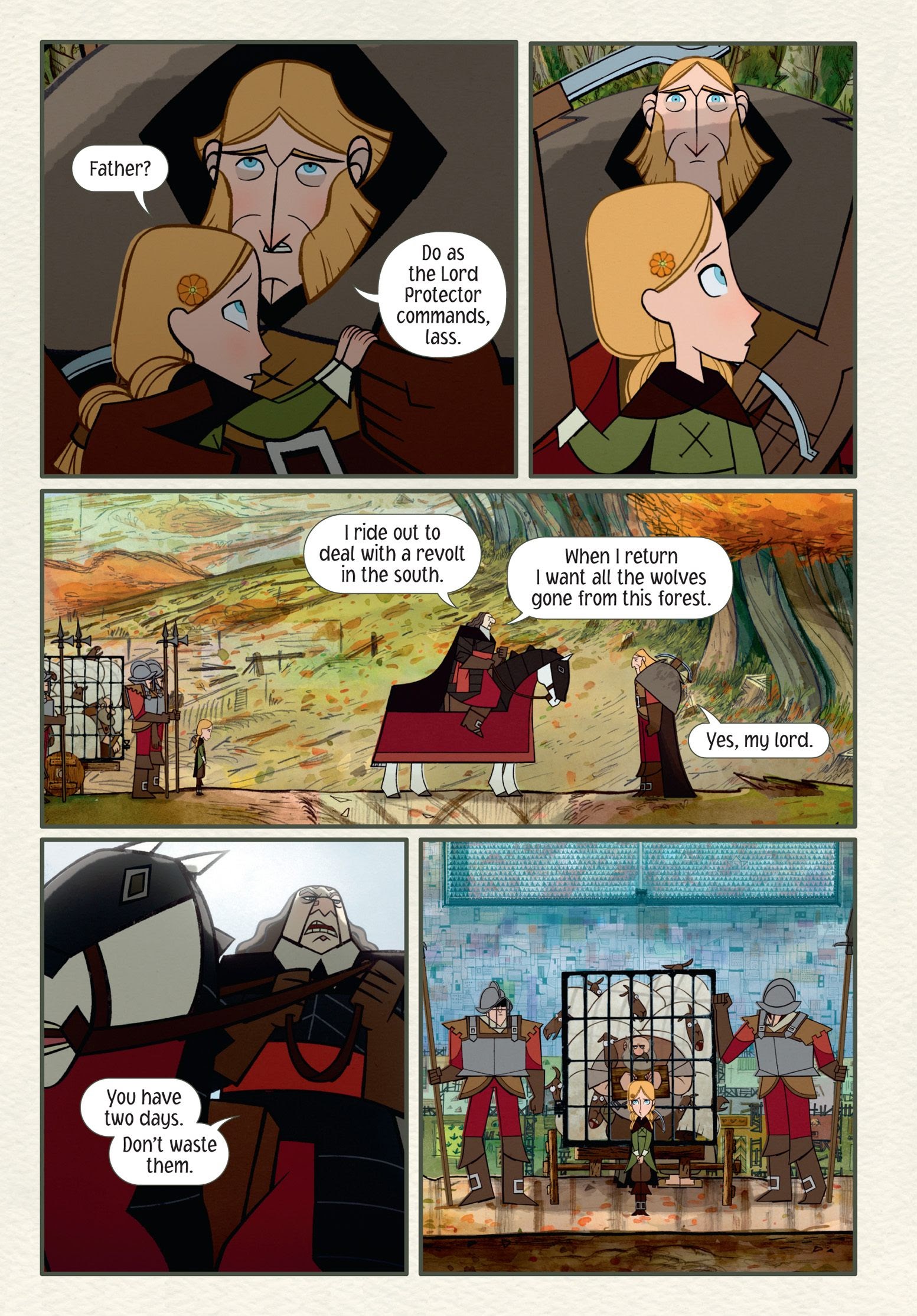 Read online Wolfwalkers: The Graphic Novel comic -  Issue # TPB (Part 1) - 63