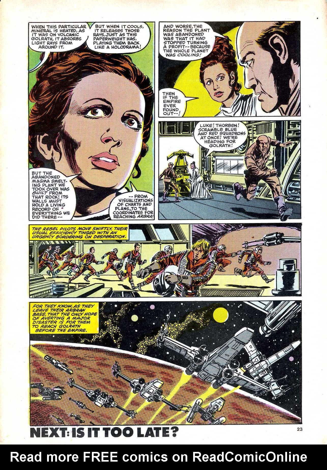 Read online Return of the Jedi comic -  Issue #128 - 23